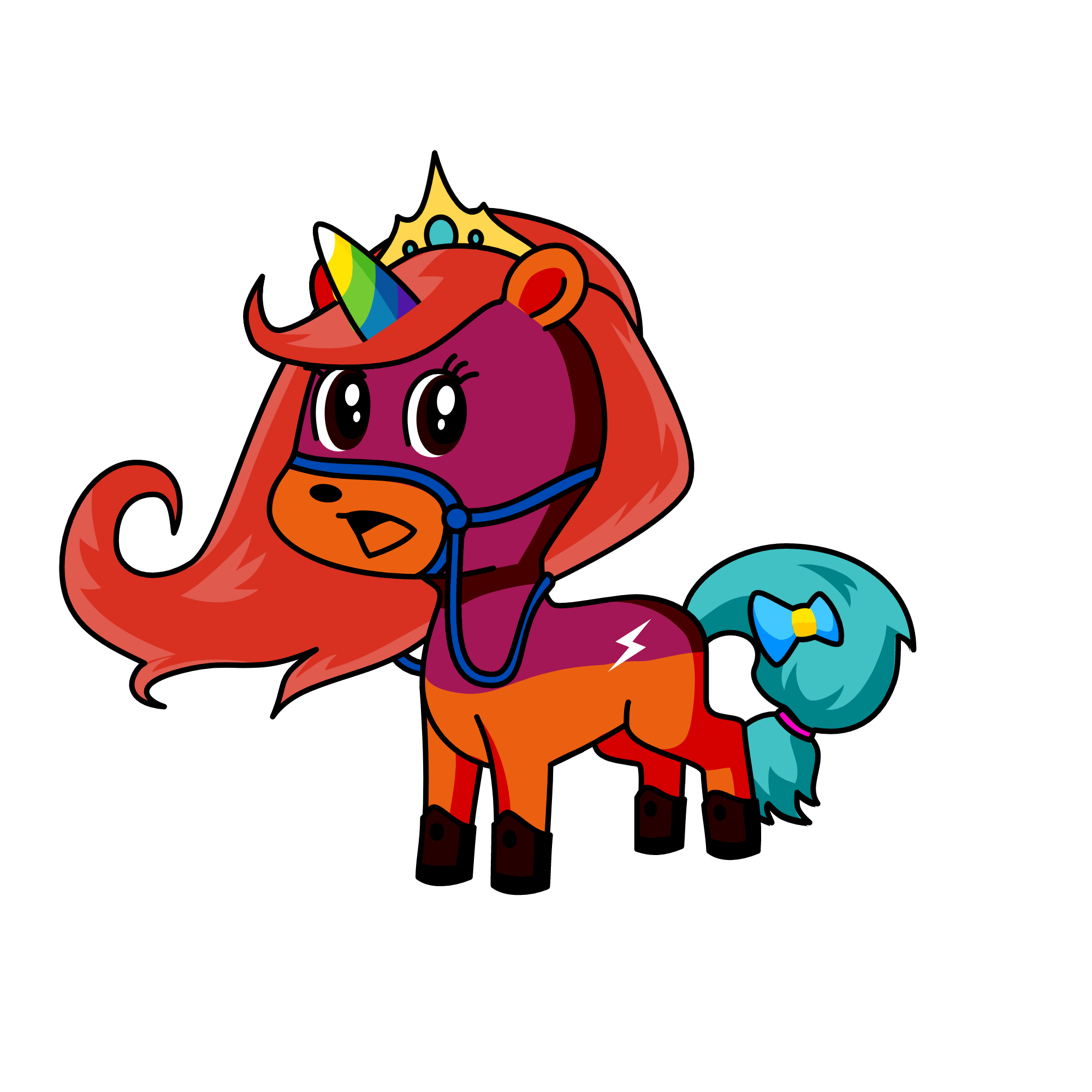 Bradwy, the unicorn