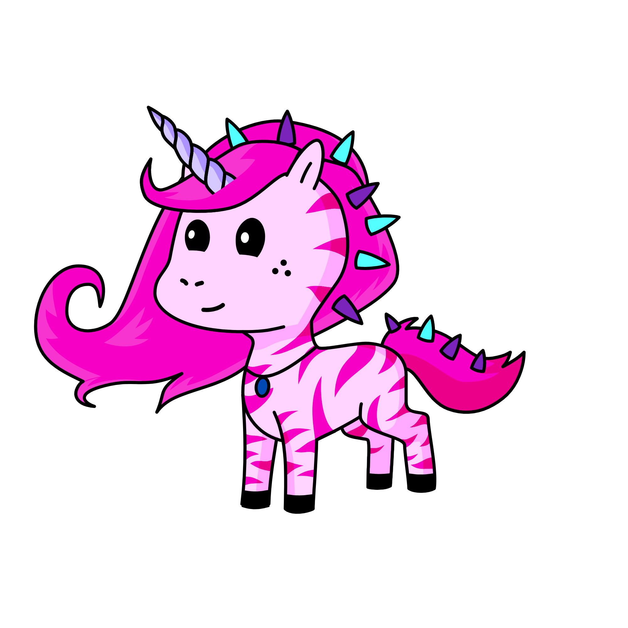 Cherrybloom, the unicorn