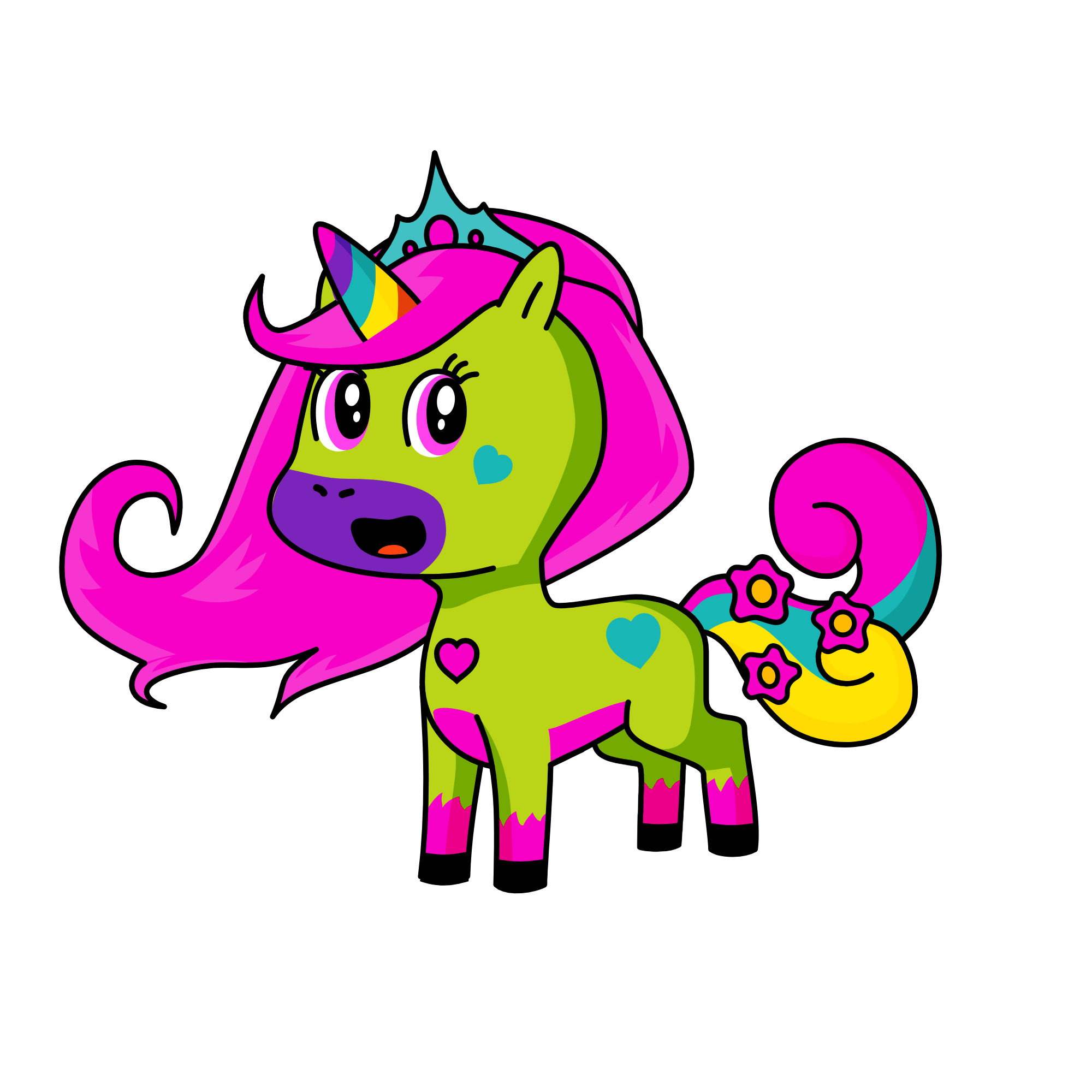 bella, the unicorn