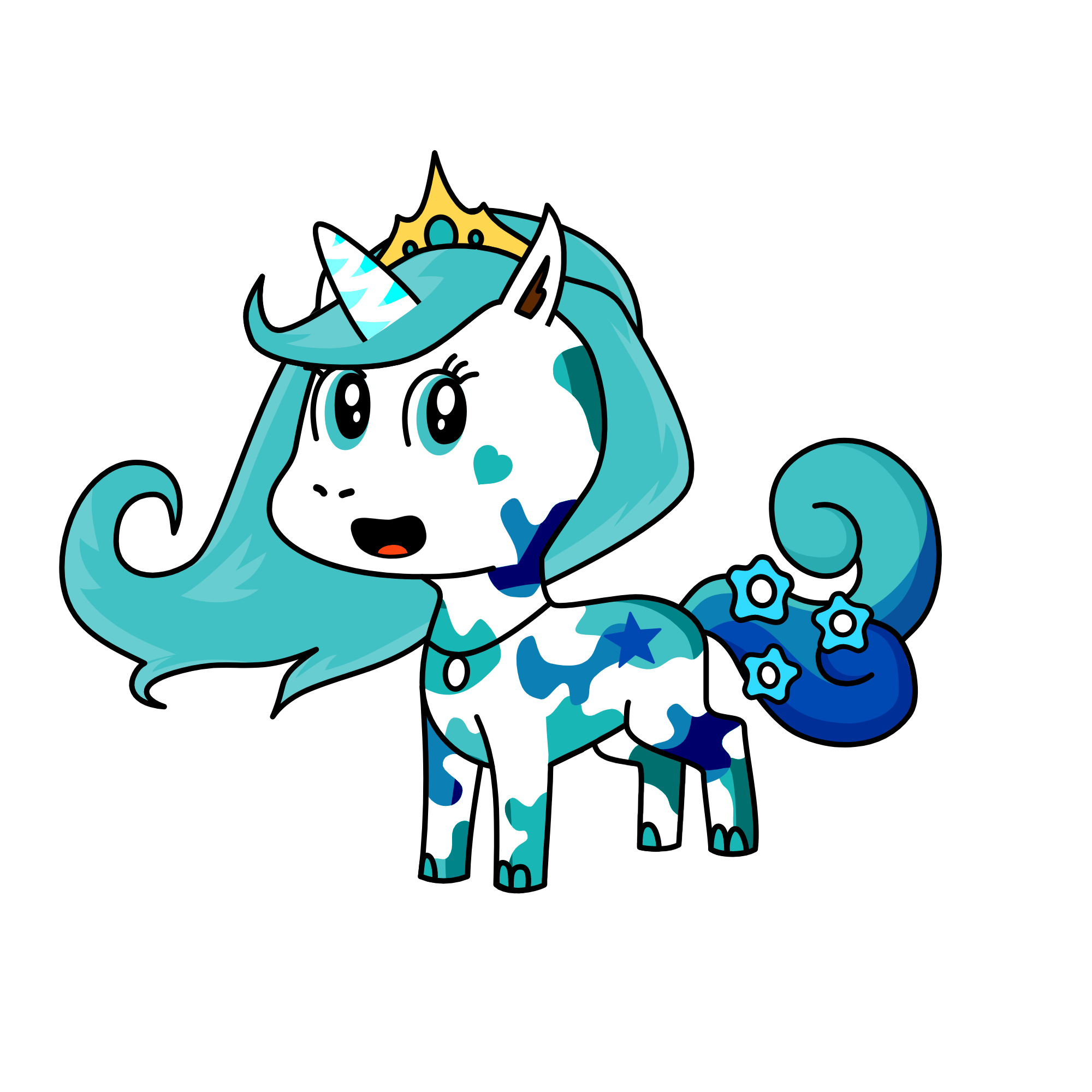 ICE UNICORNS, the unicorn