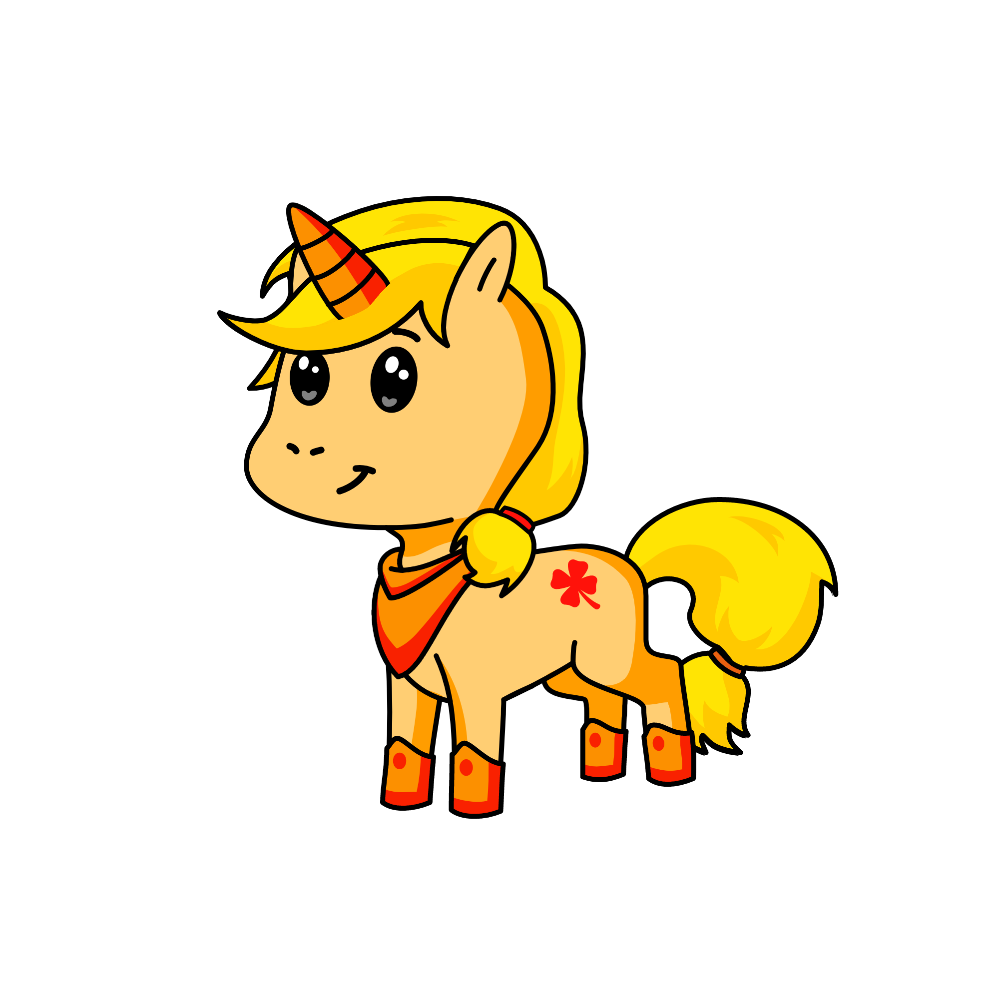 Applejack, the unicorn