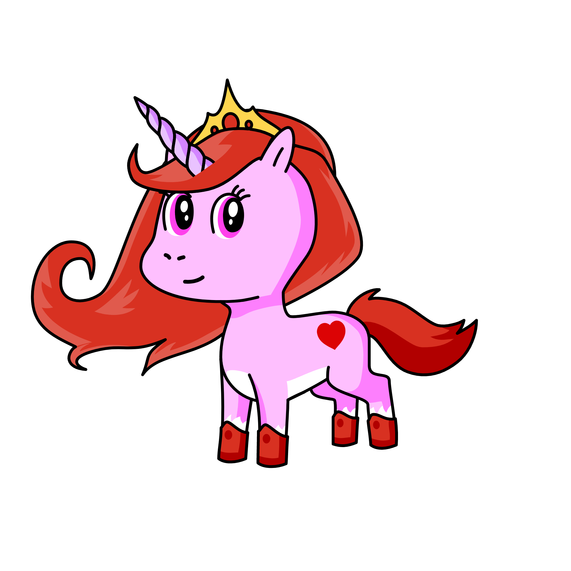 heart, the unicorn