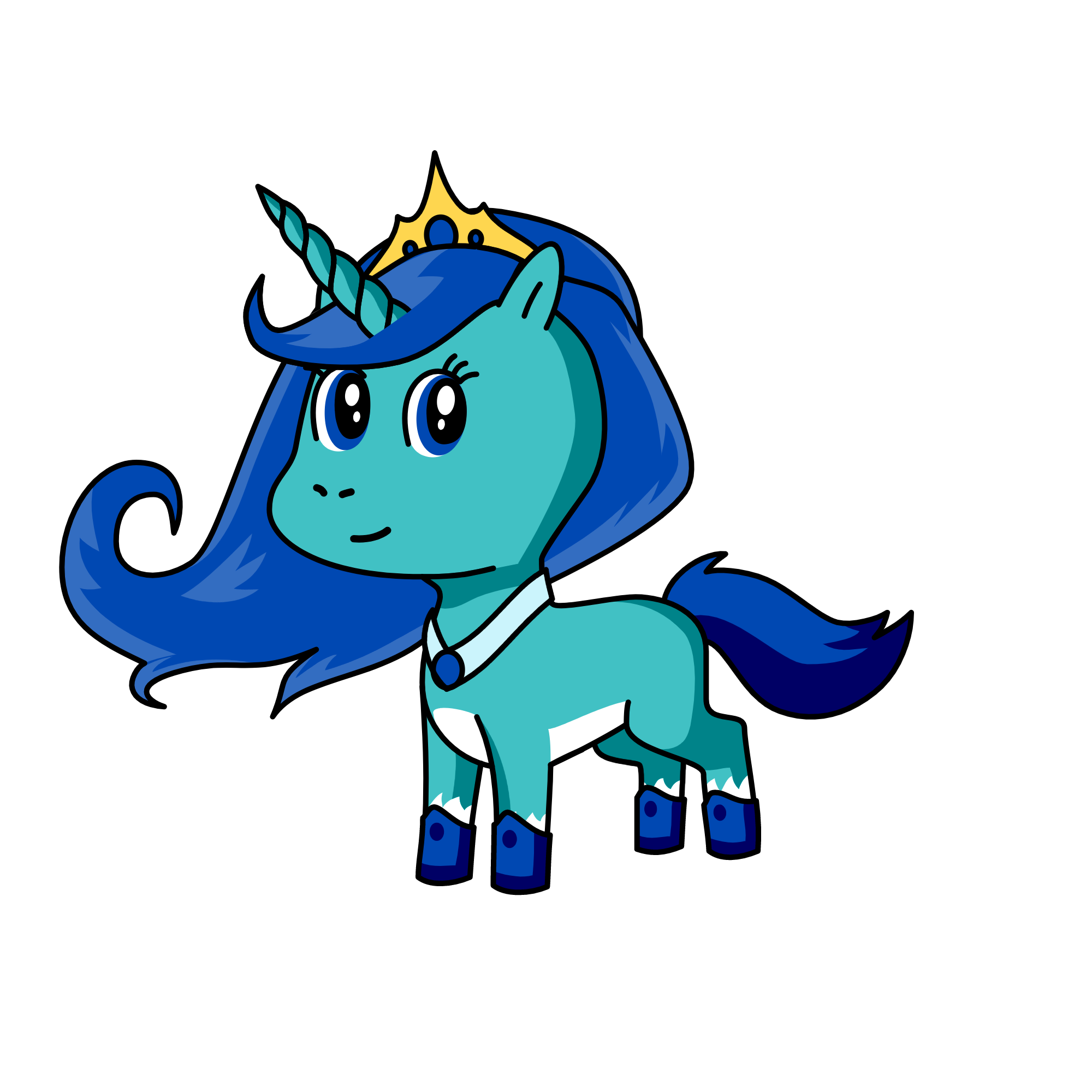icy, the unicorn