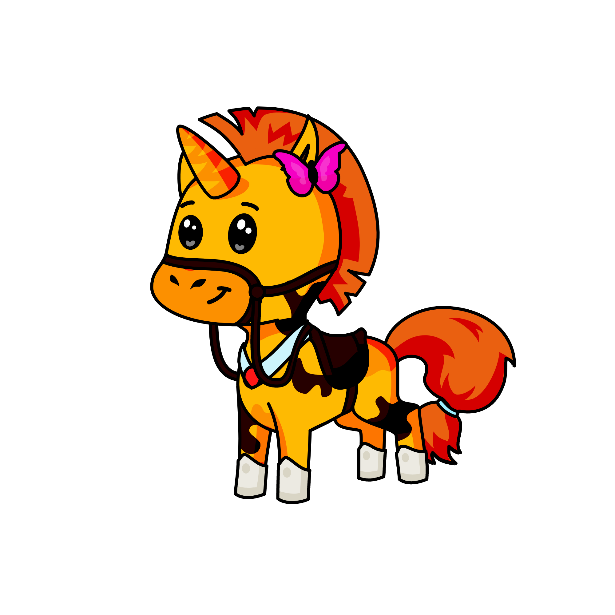 Mussy, the unicorn