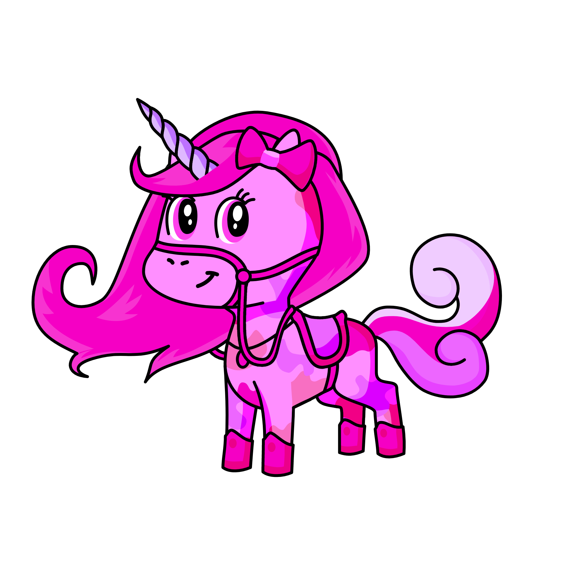 pinky, the unicorn