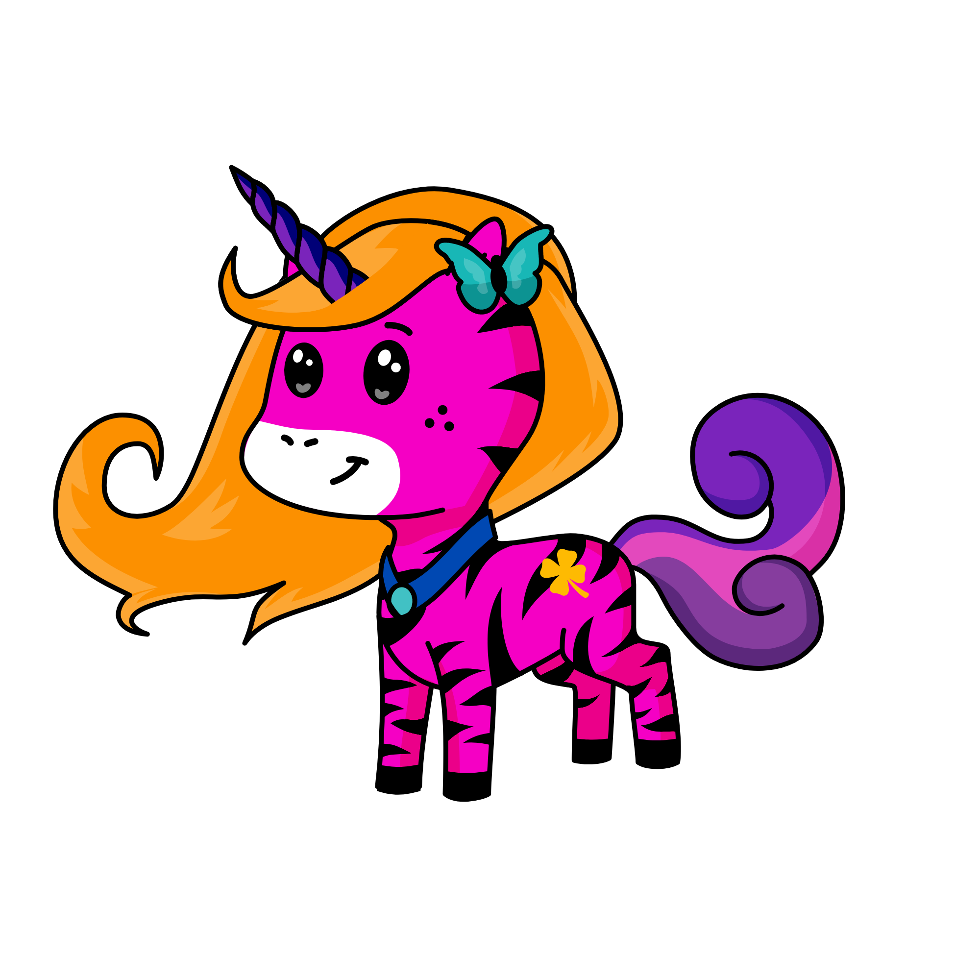 Luna Night, the unicorn