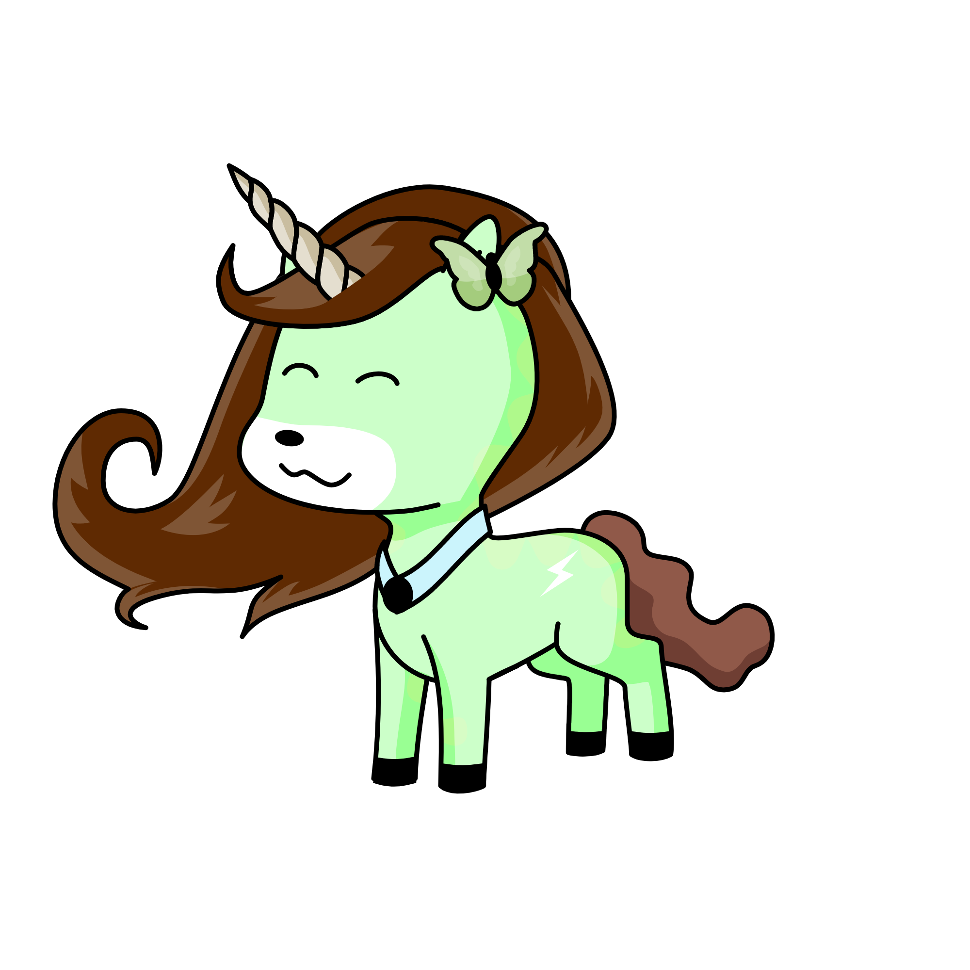 mint, the unicorn