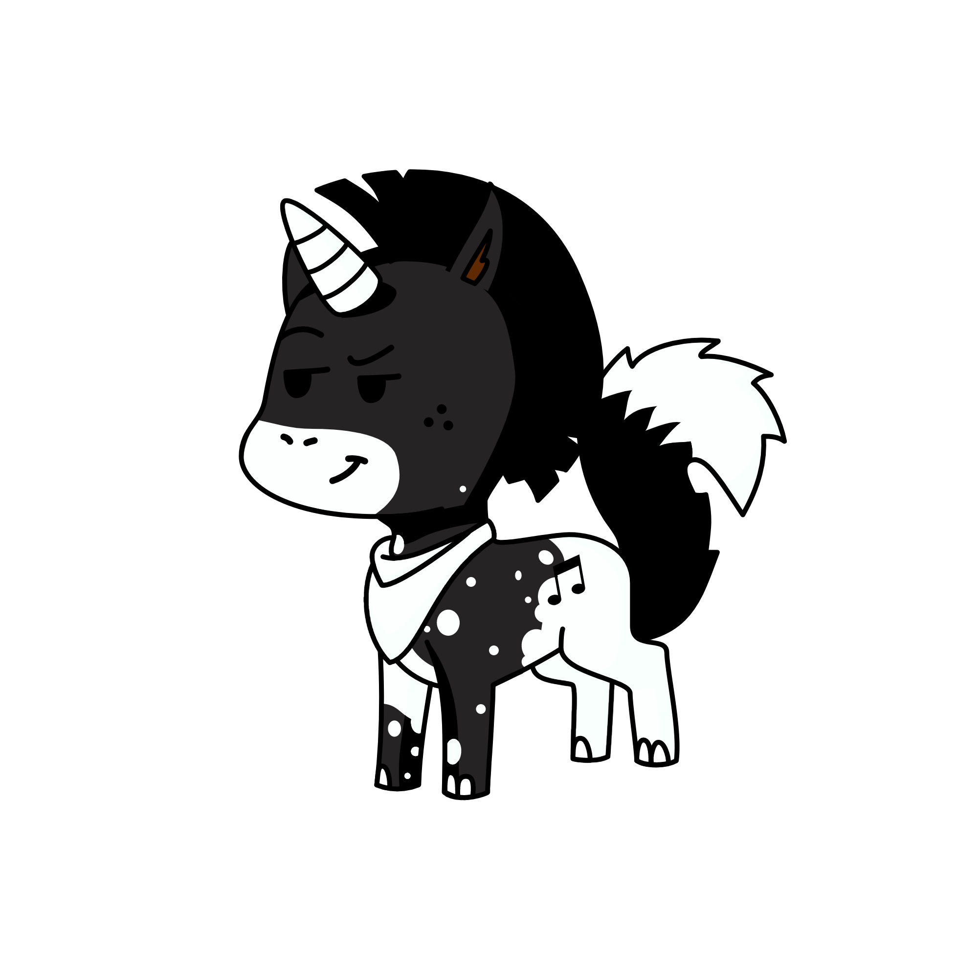 Nightrider, the unicorn