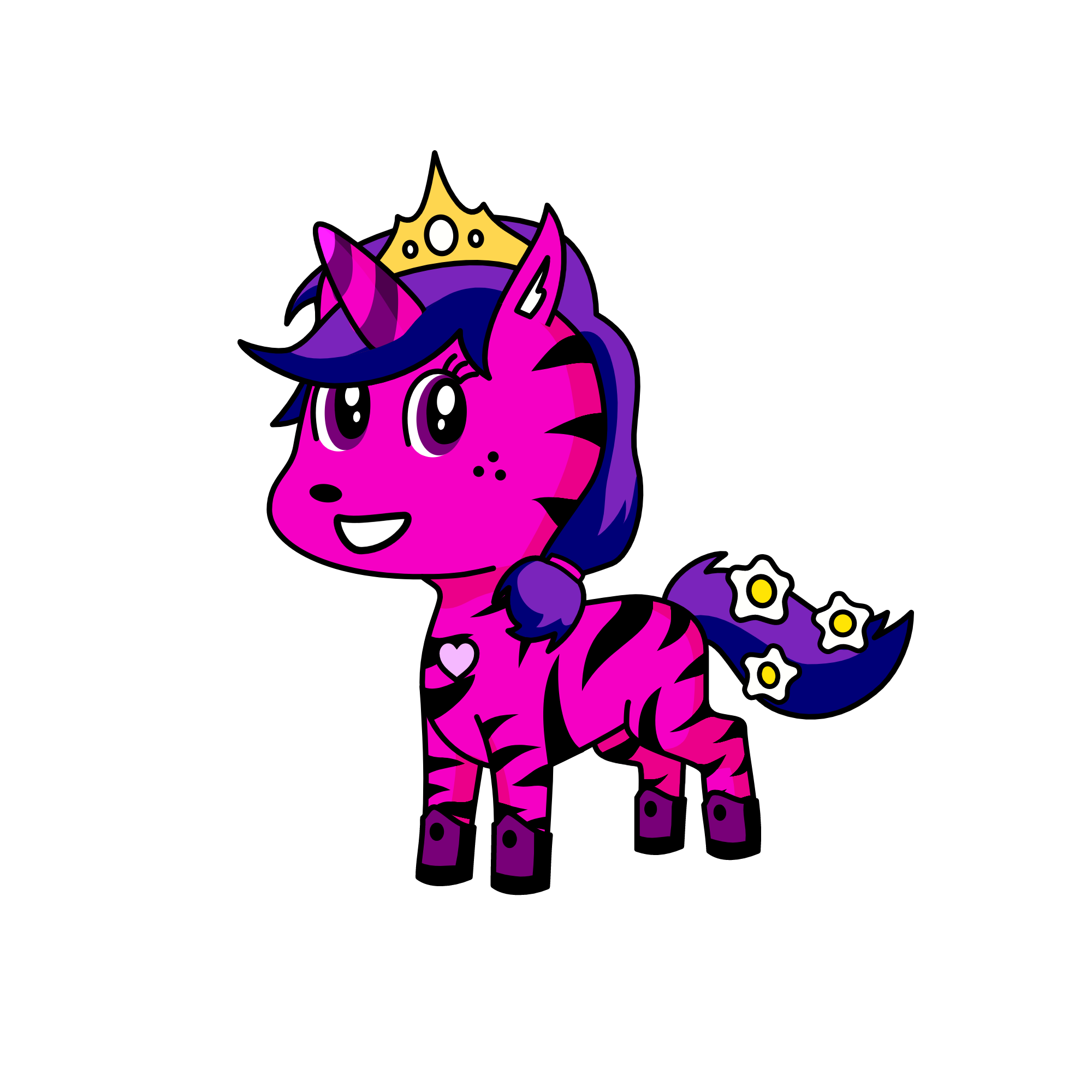princess, the unicorn