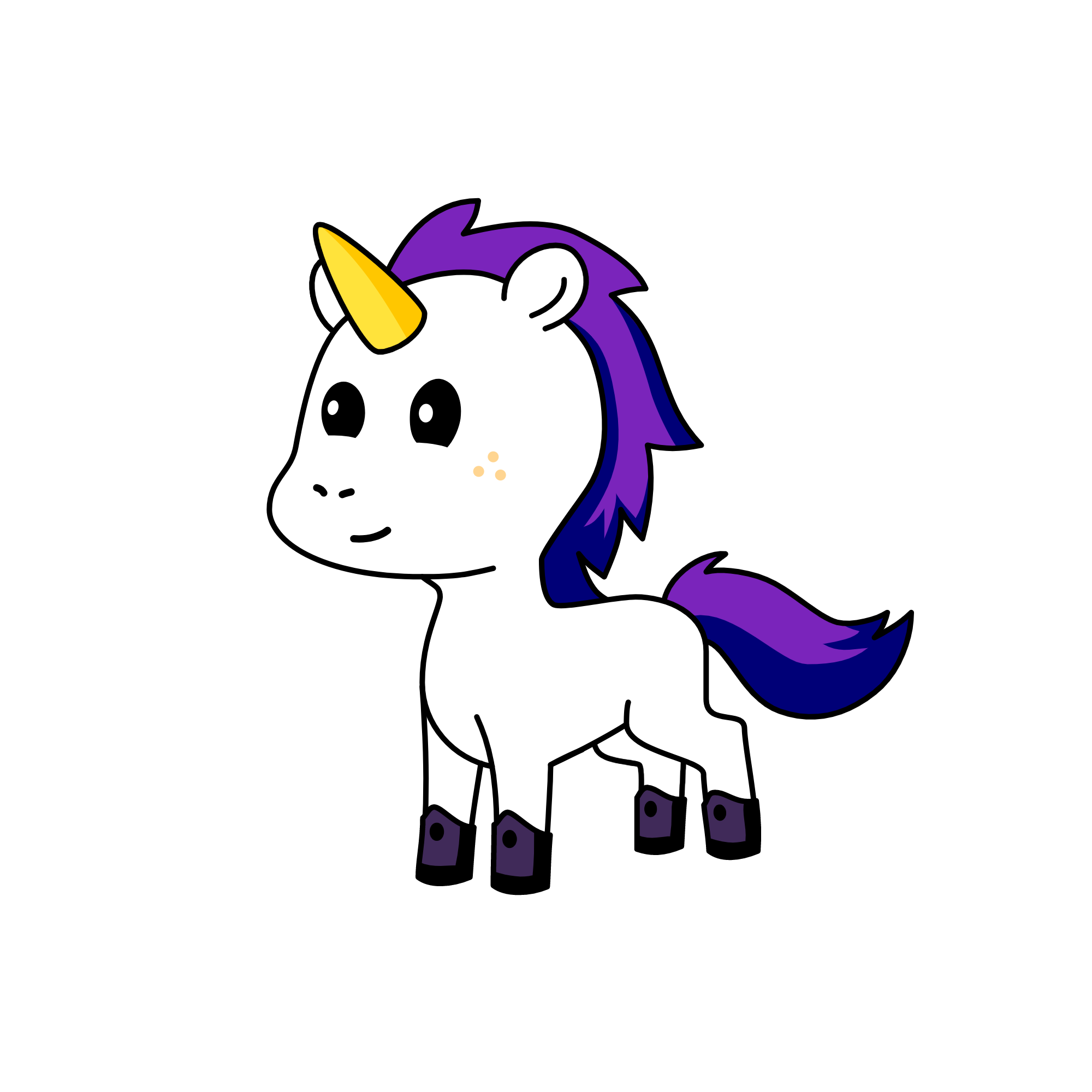 Zee, the unicorn