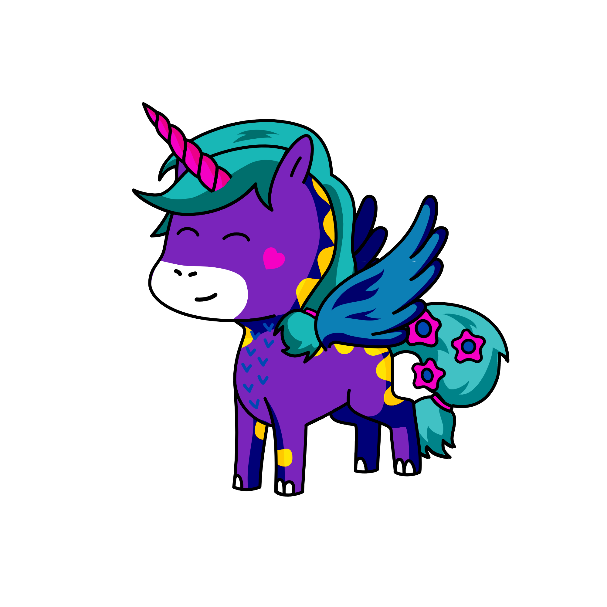 Skye , the unicorn