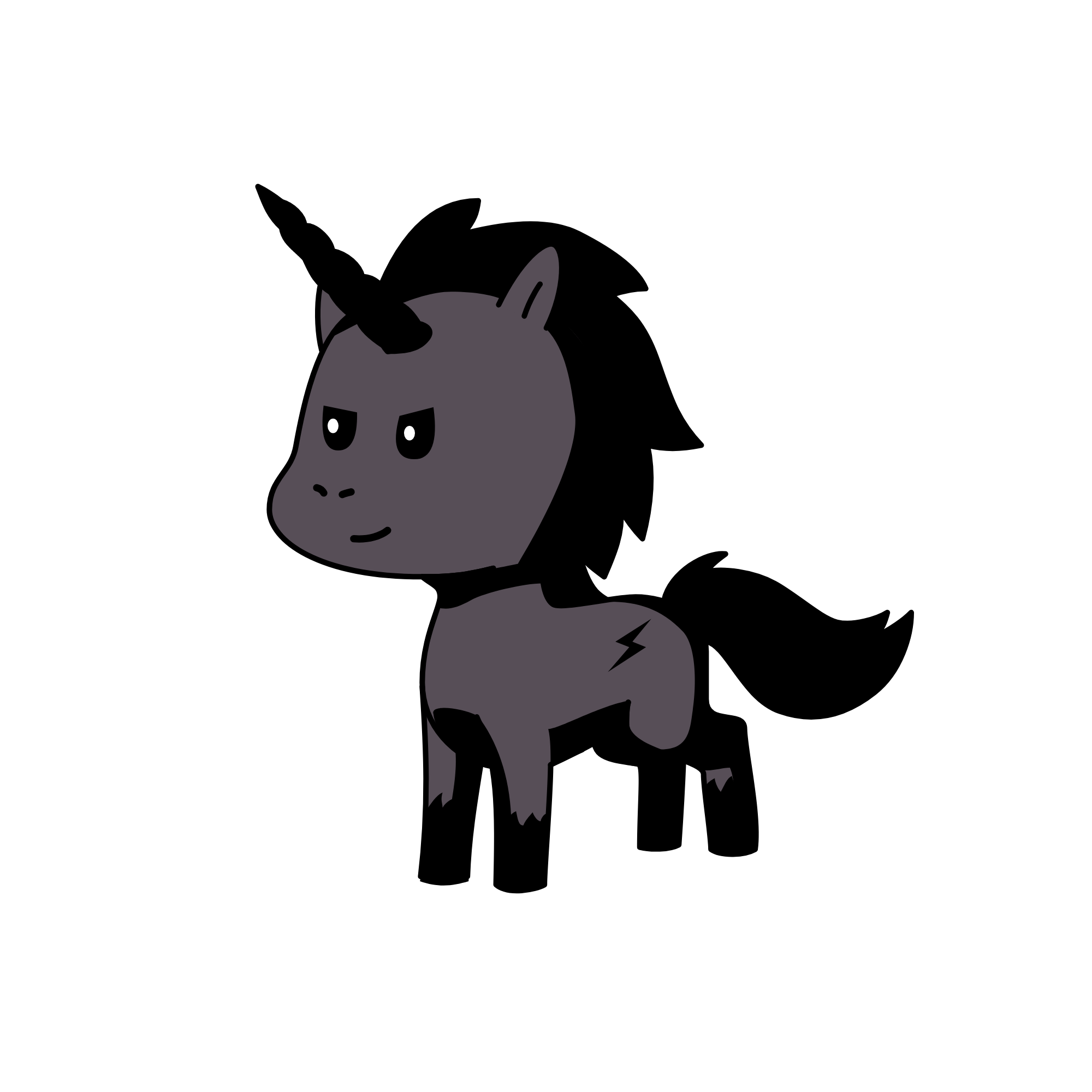 Night, the unicorn