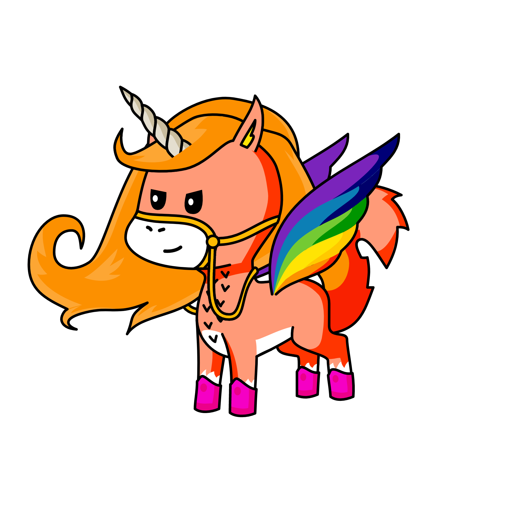 June , the unicorn