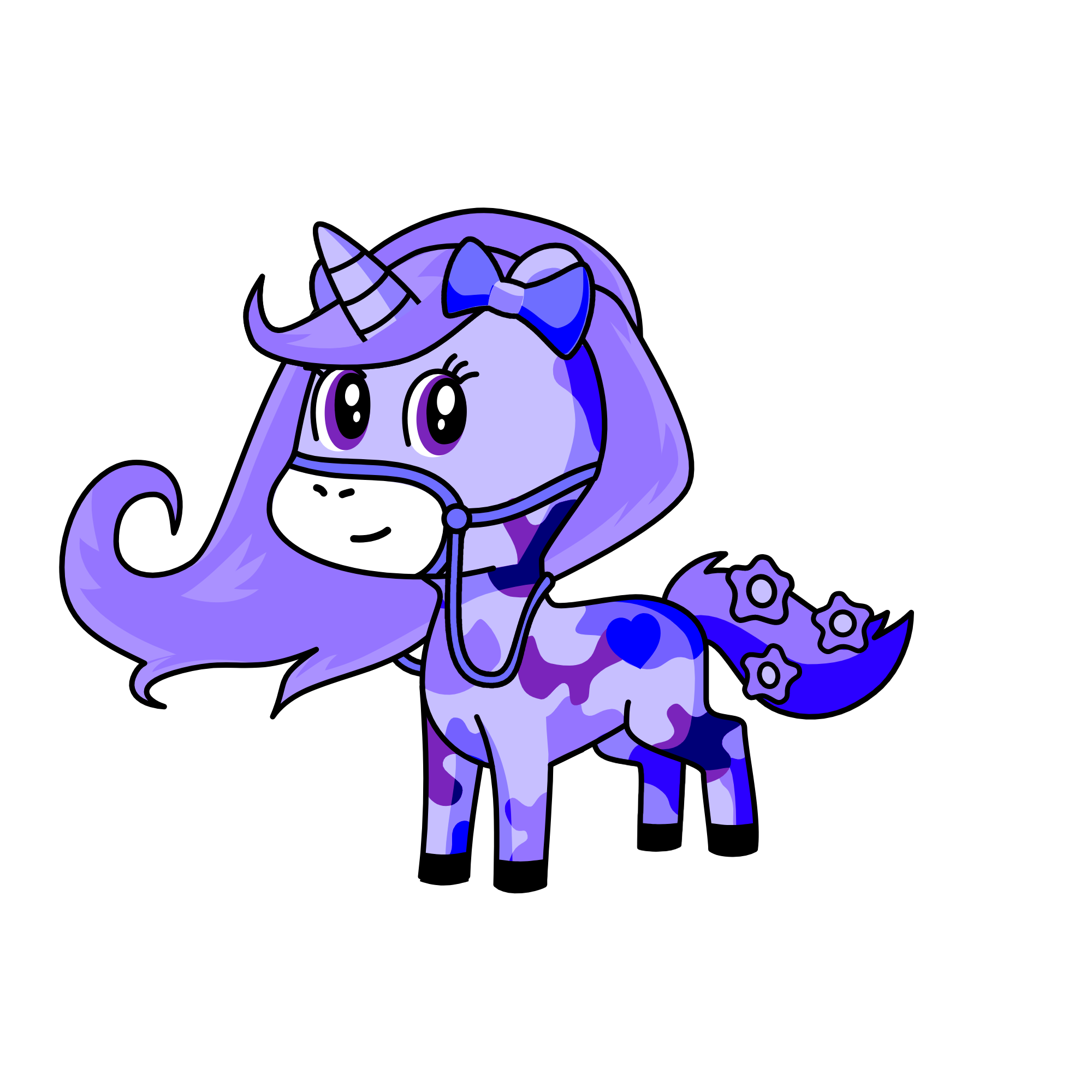 lavender, the unicorn
