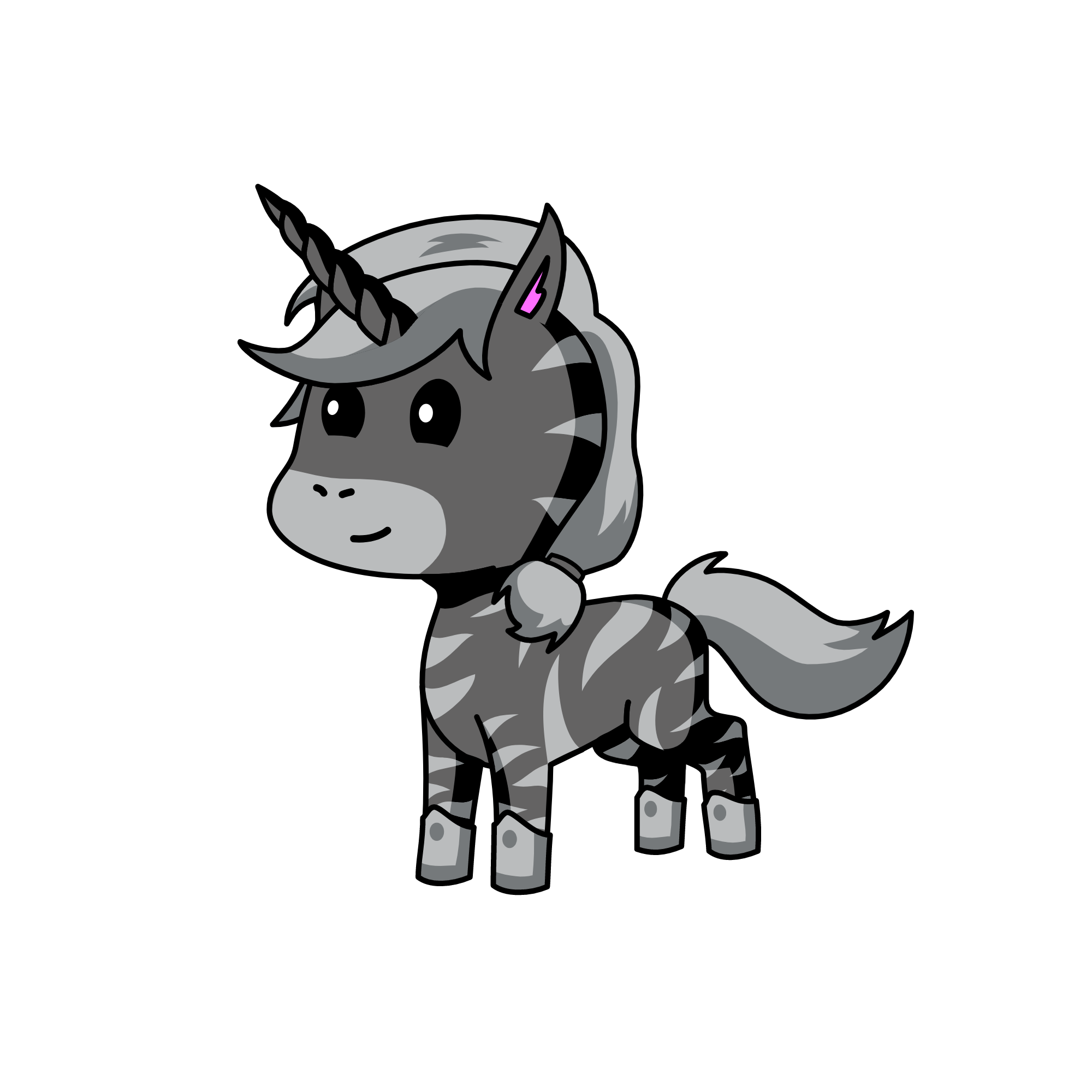 The Caty-corn Moon, the unicorn