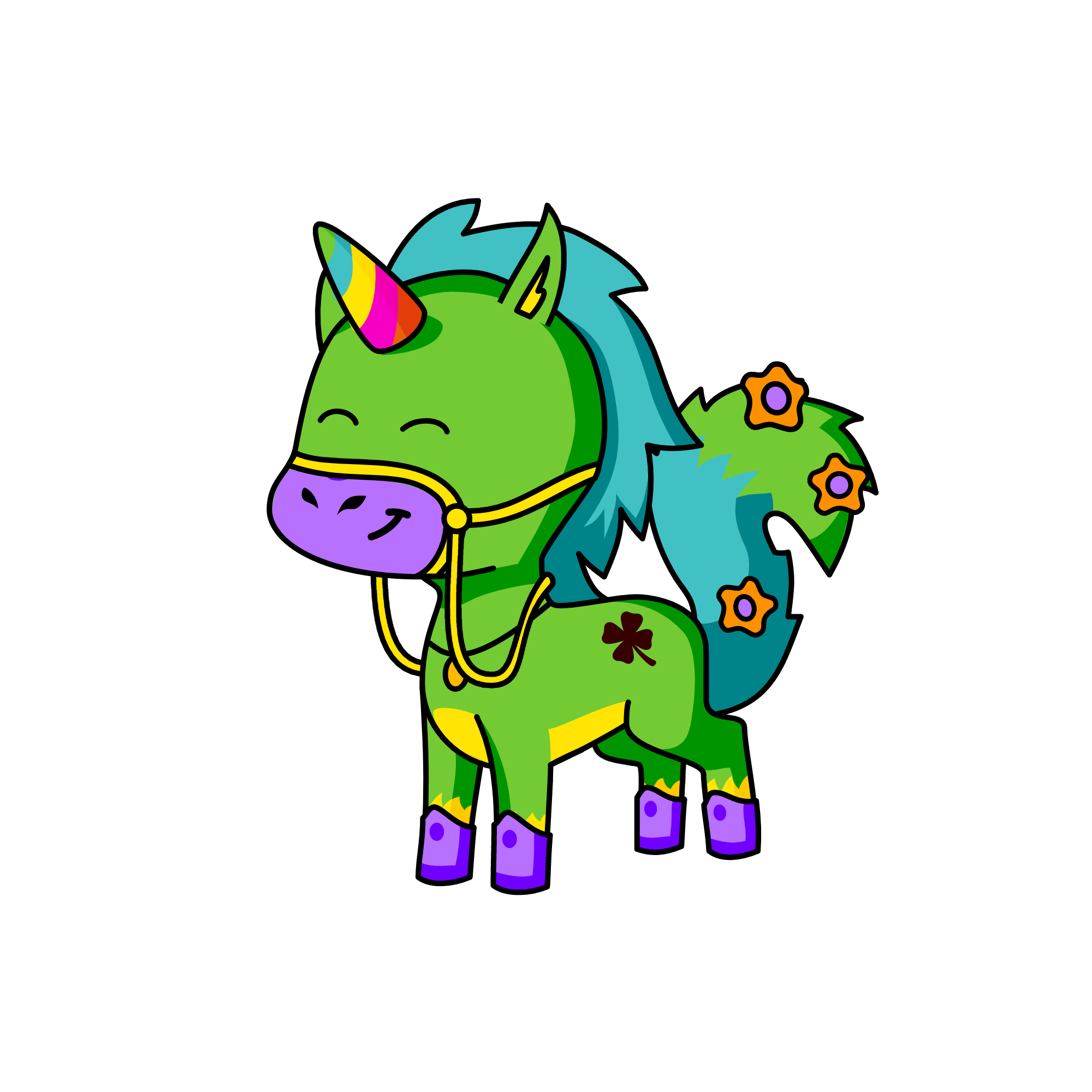 hi, the unicorn