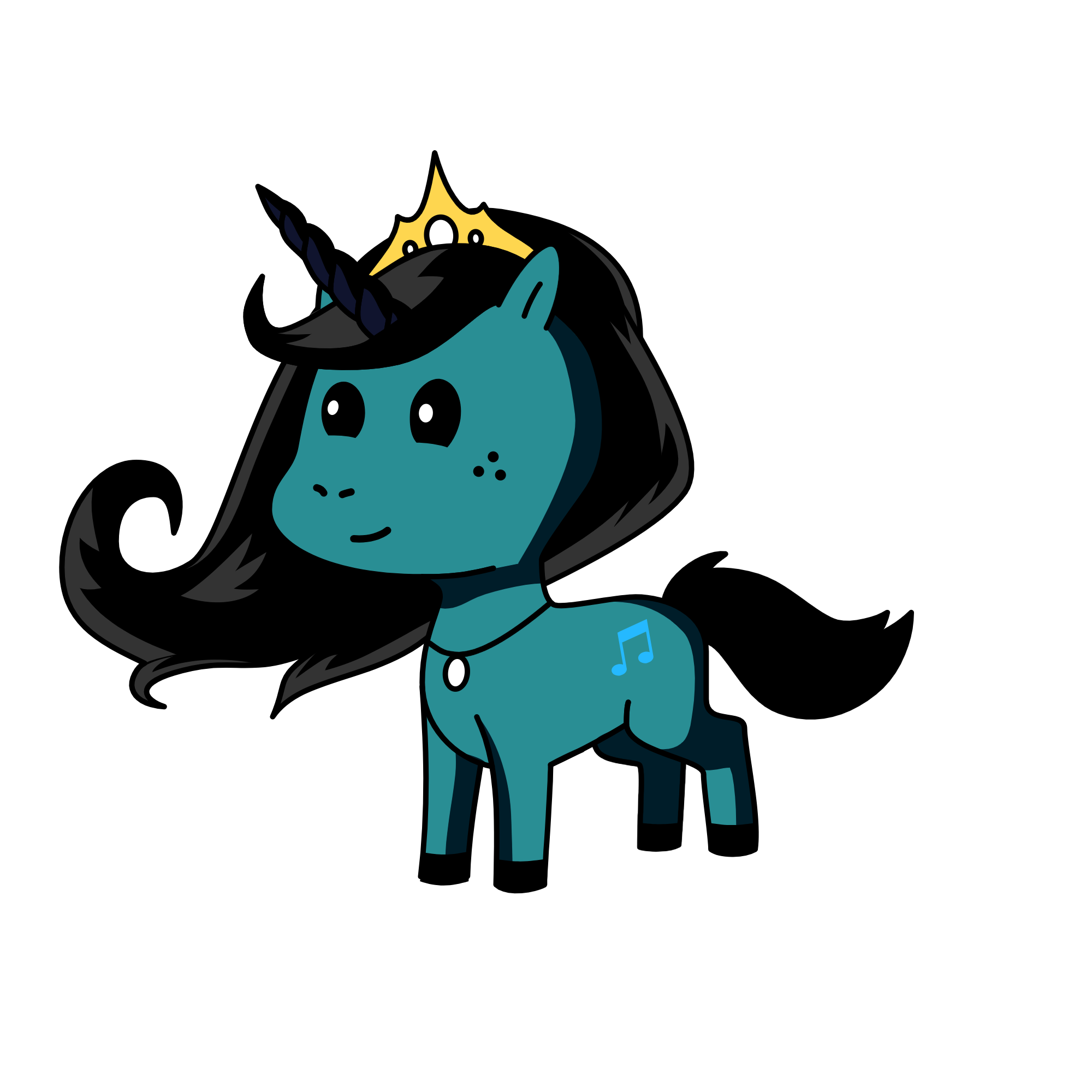 barkdark, the unicorn