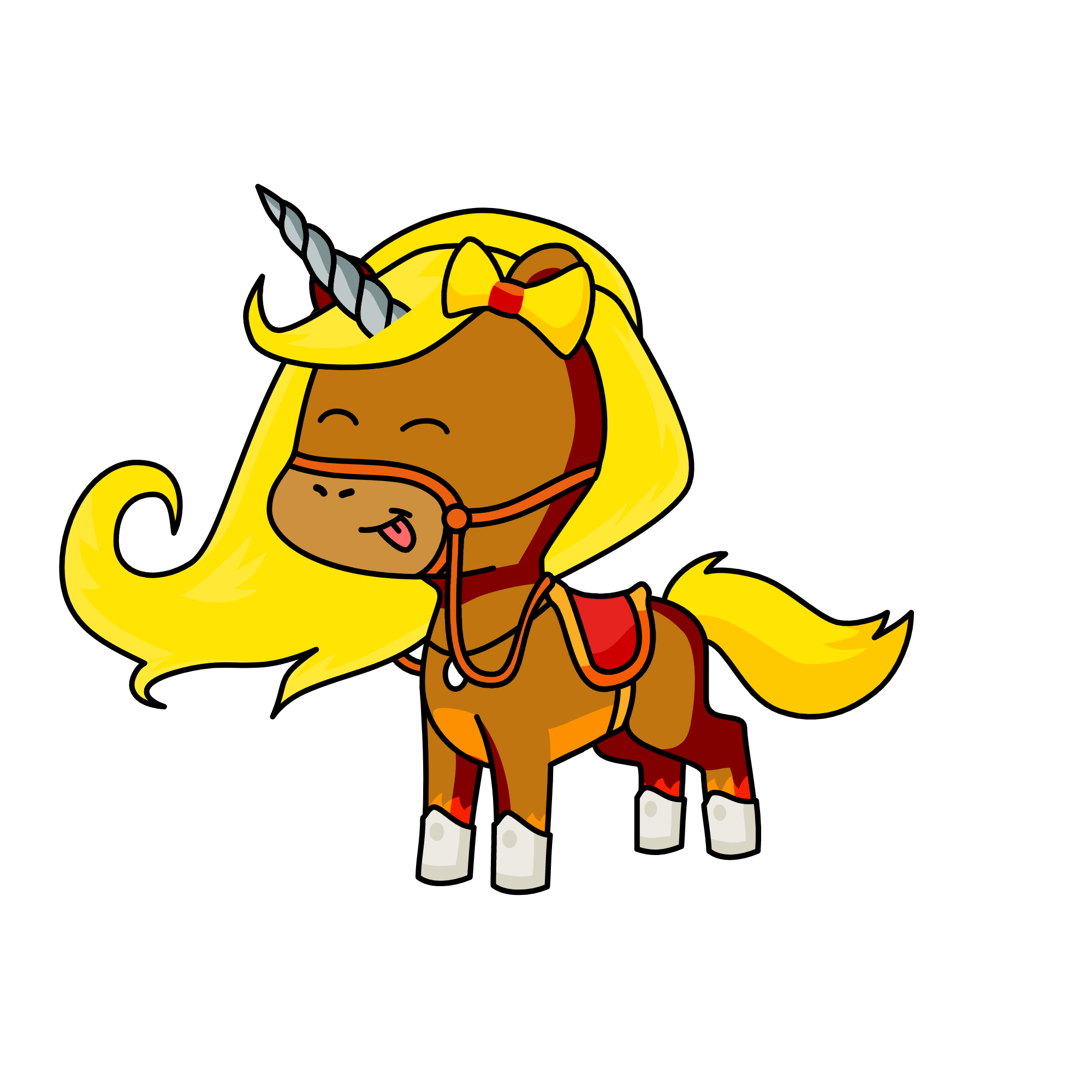 Sloane!, the unicorn
