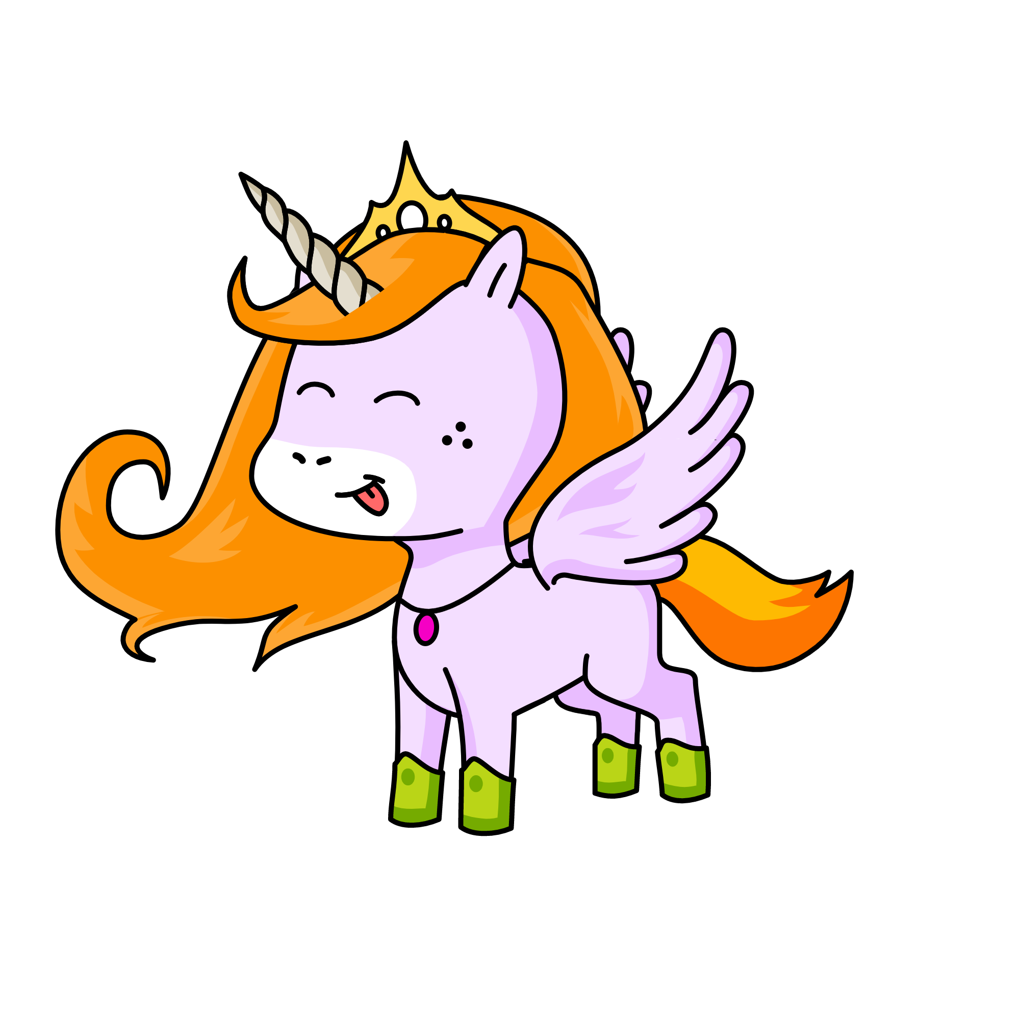 Juliet!, the unicorn
