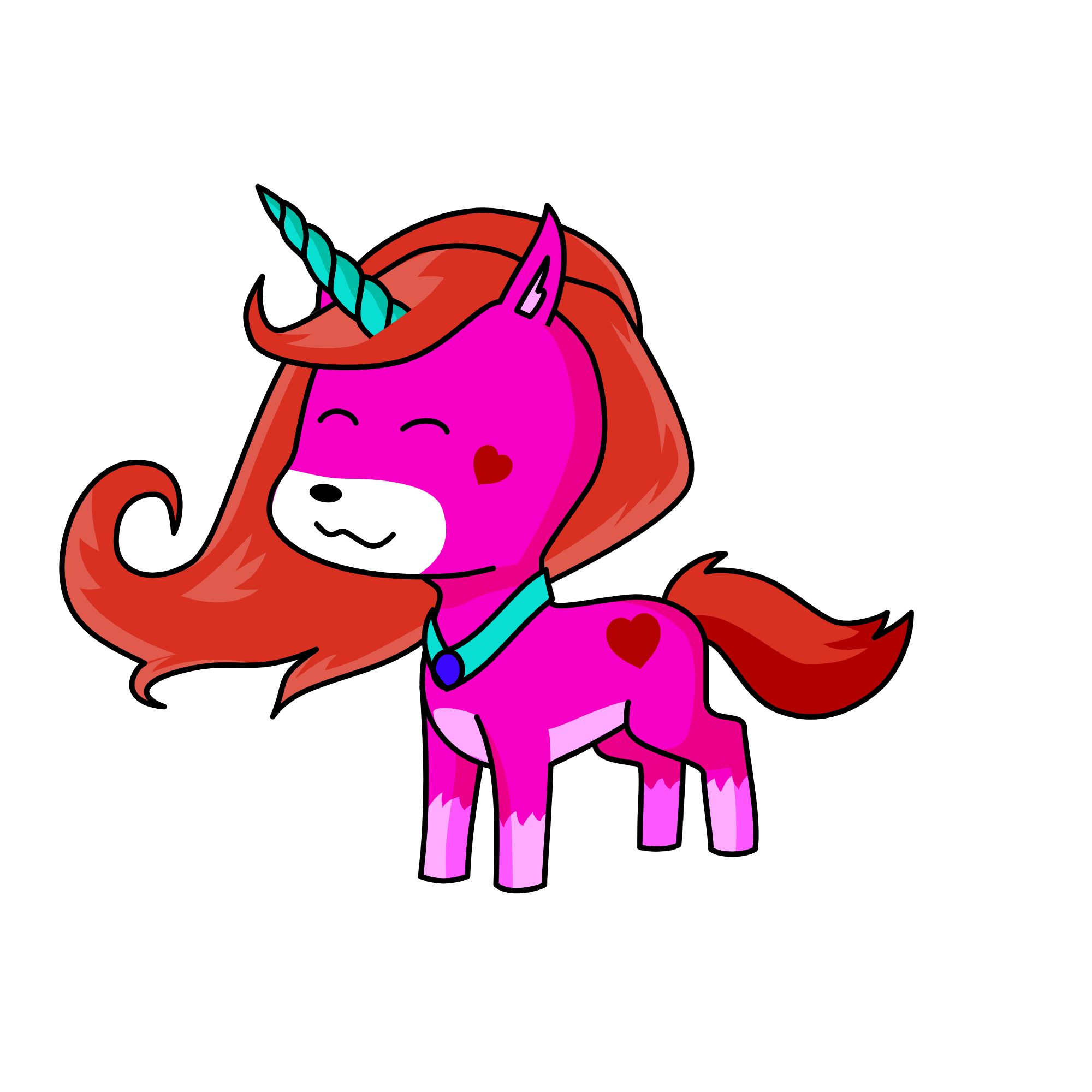 Love, the unicorn