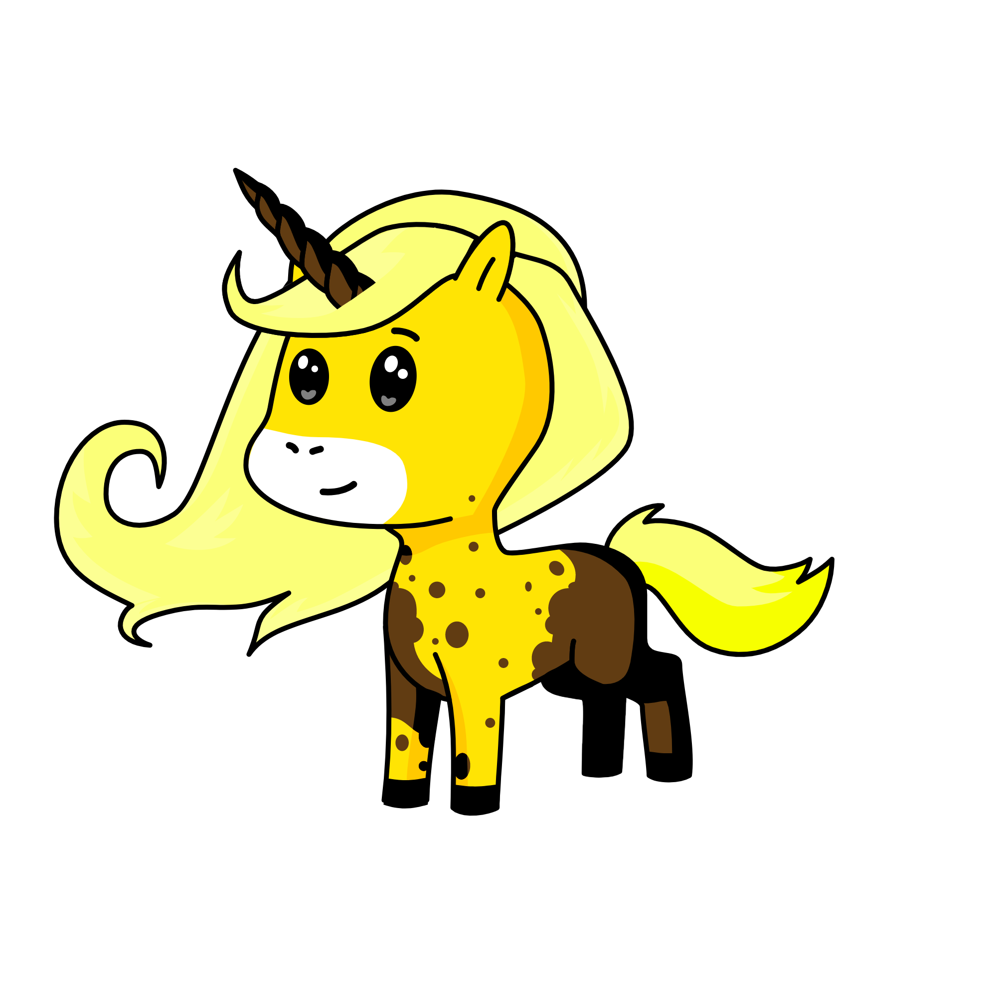 Banana, the unicorn