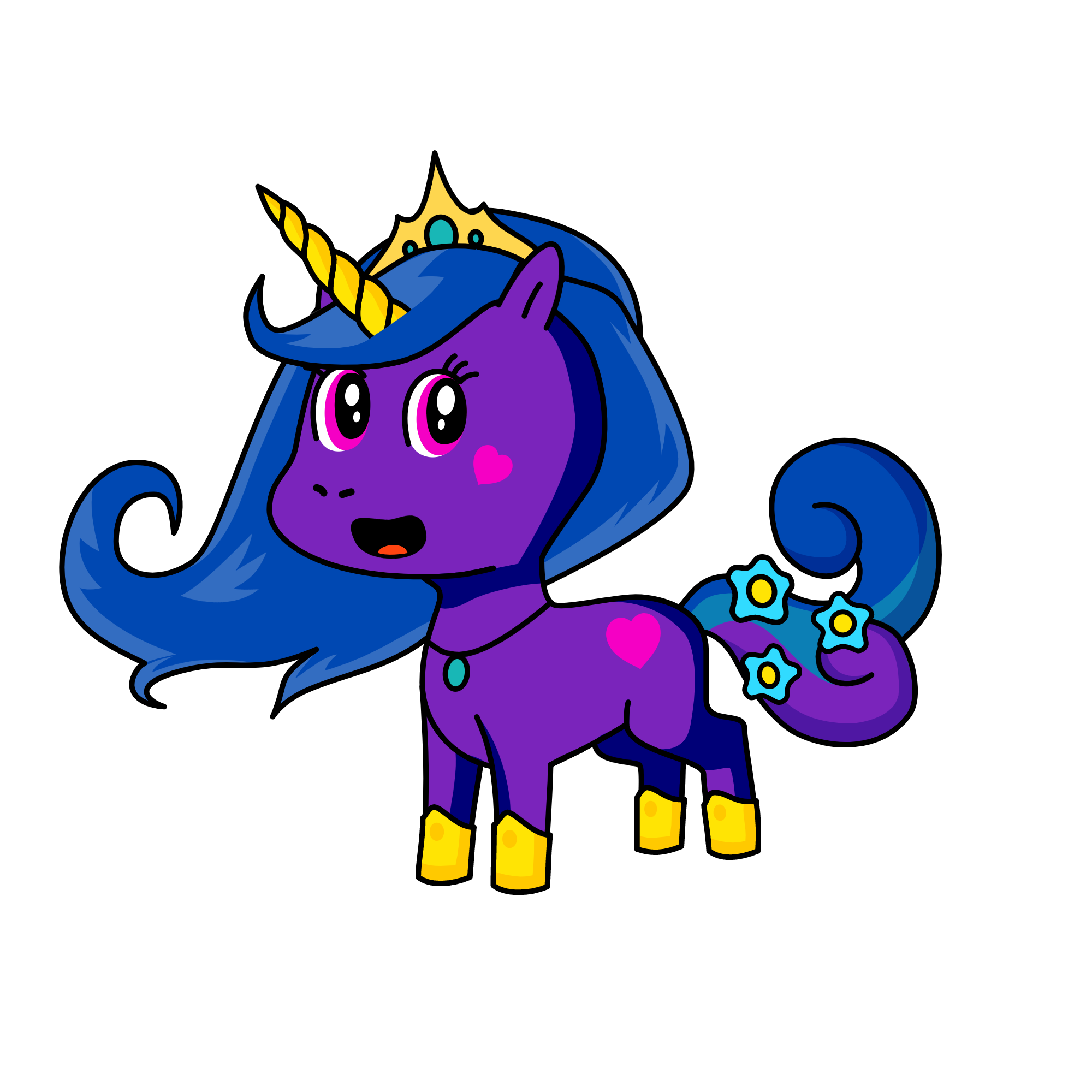 midnight, the unicorn