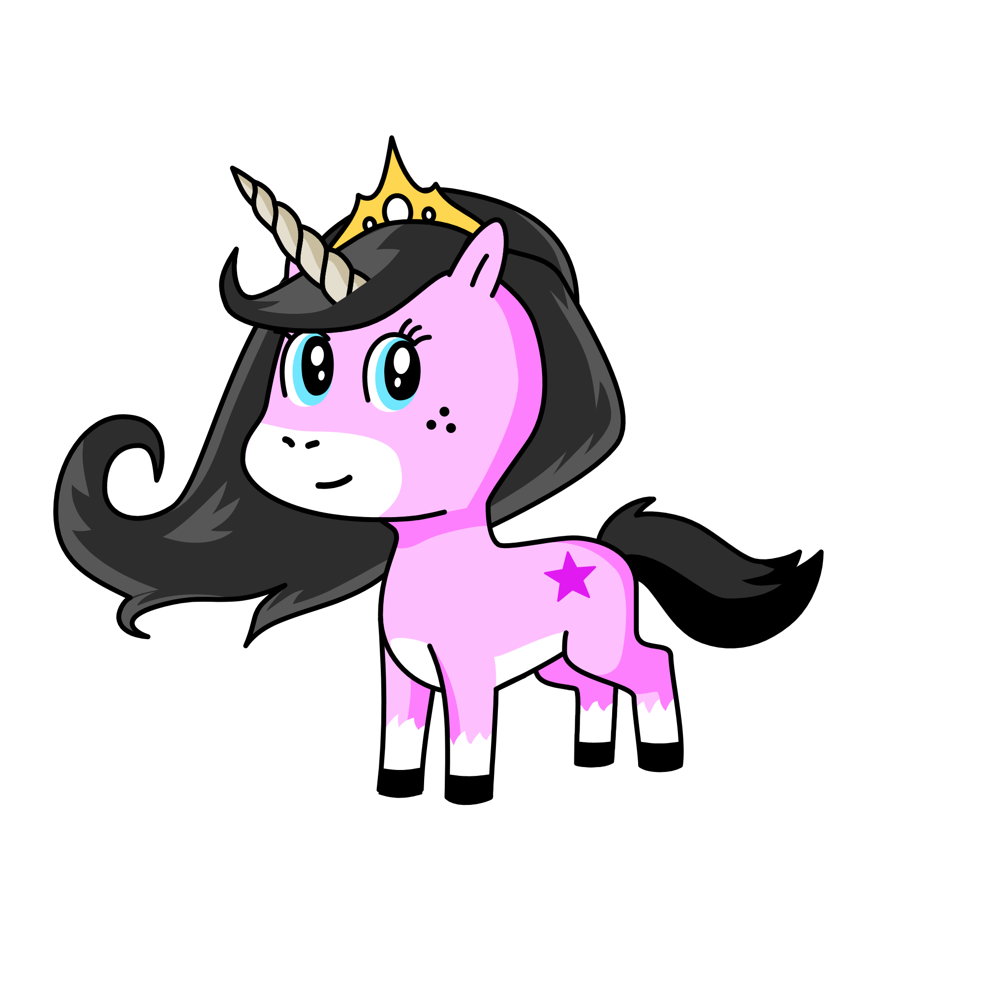 me as a unicorn, the unicorn