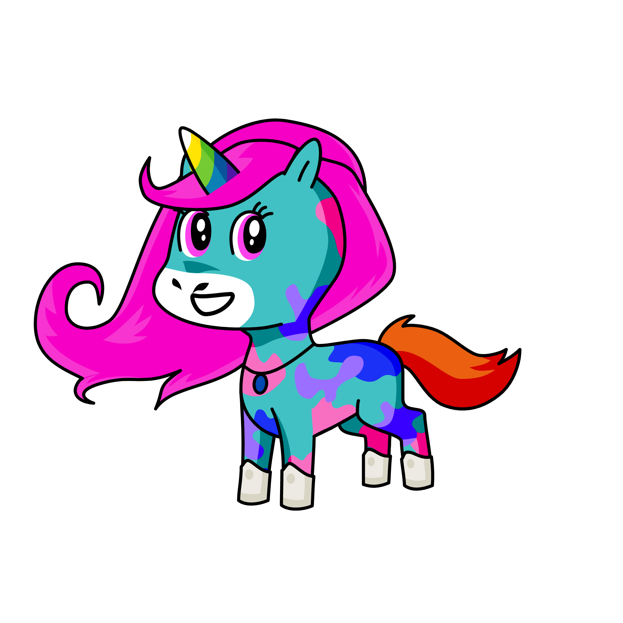 the star Squad, the unicorn
