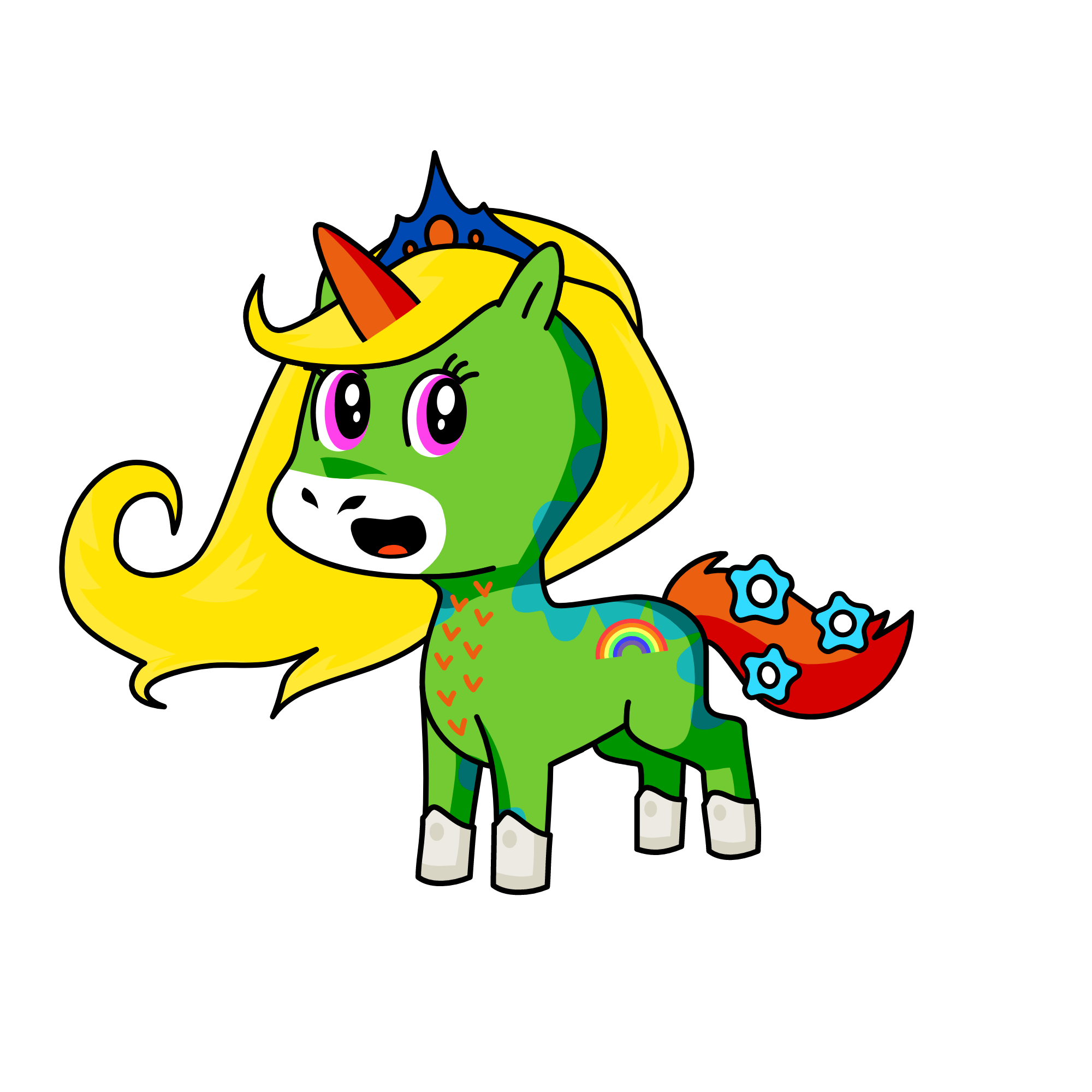 Star Squad molly, the unicorn