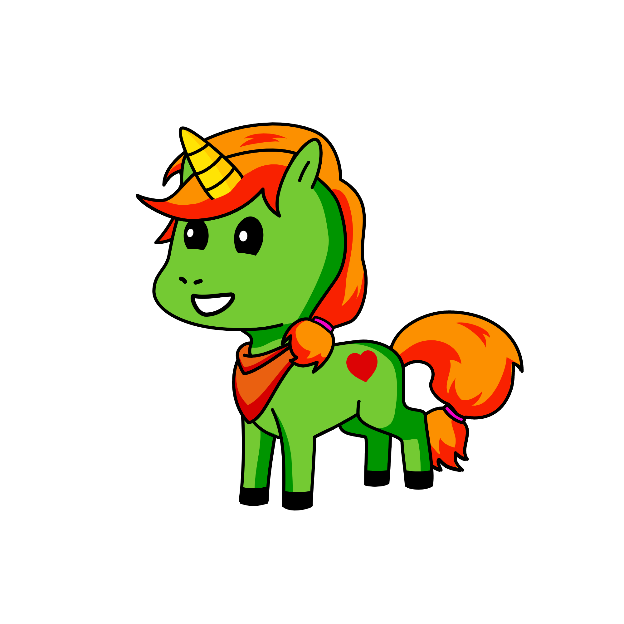 leaf, the unicorn