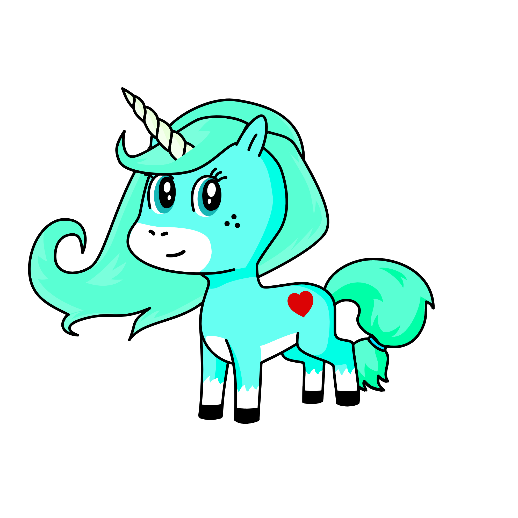 Bellaš , the unicorn