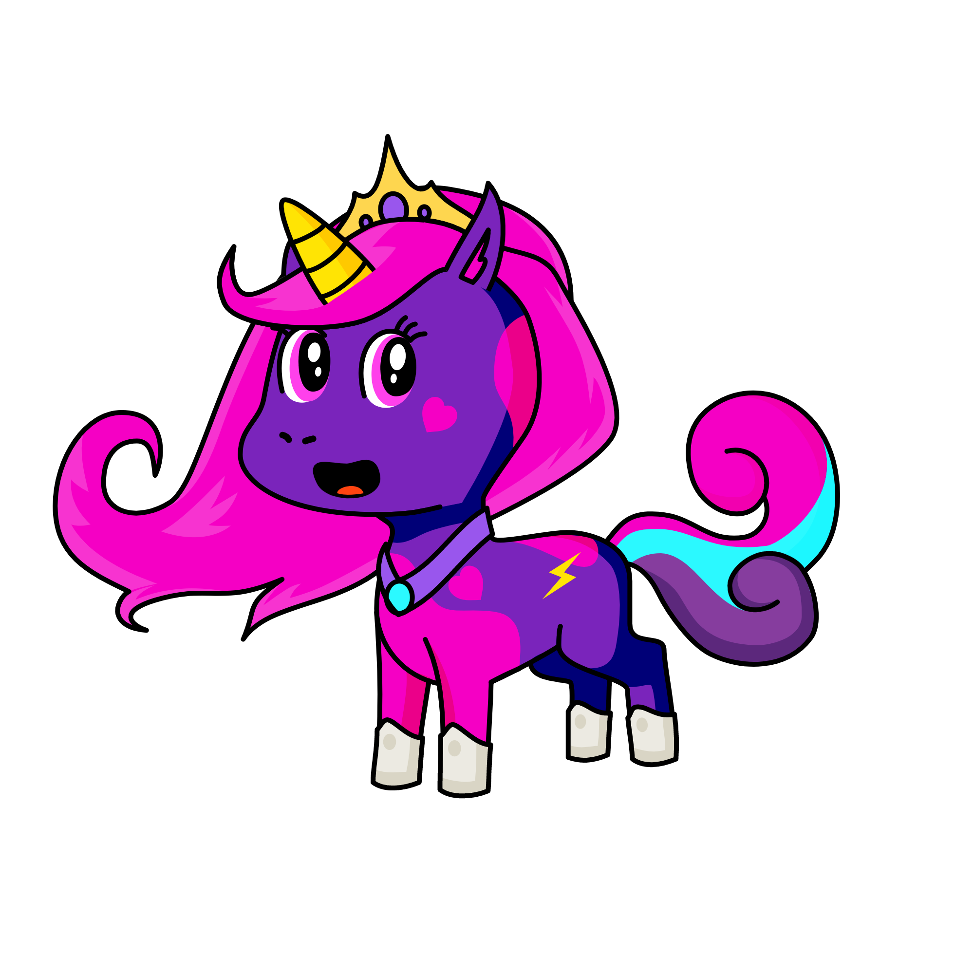 Stella!!!!!!, the unicorn