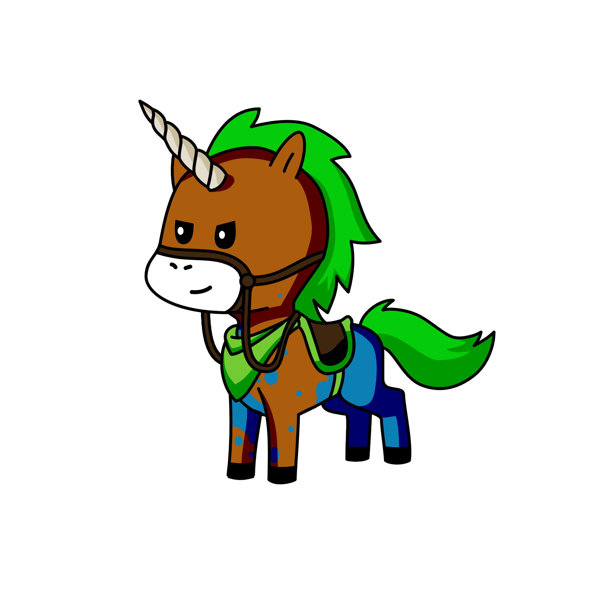 Minecorn, the unicorn