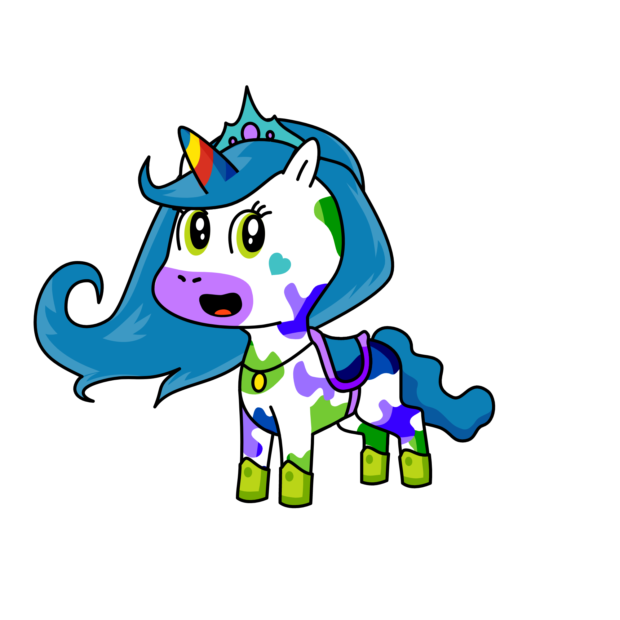 Queen craft, the unicorn