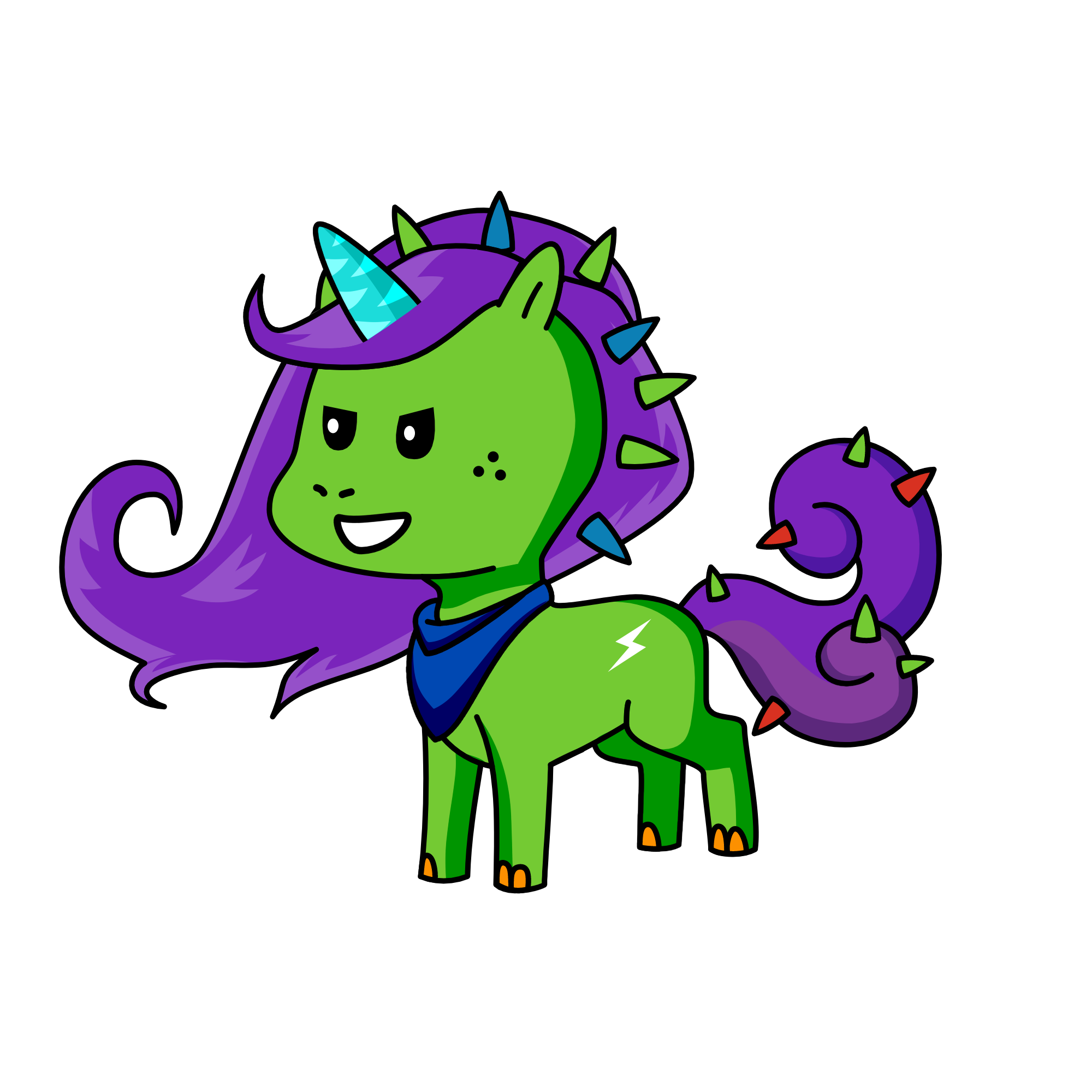 Belle, the unicorn