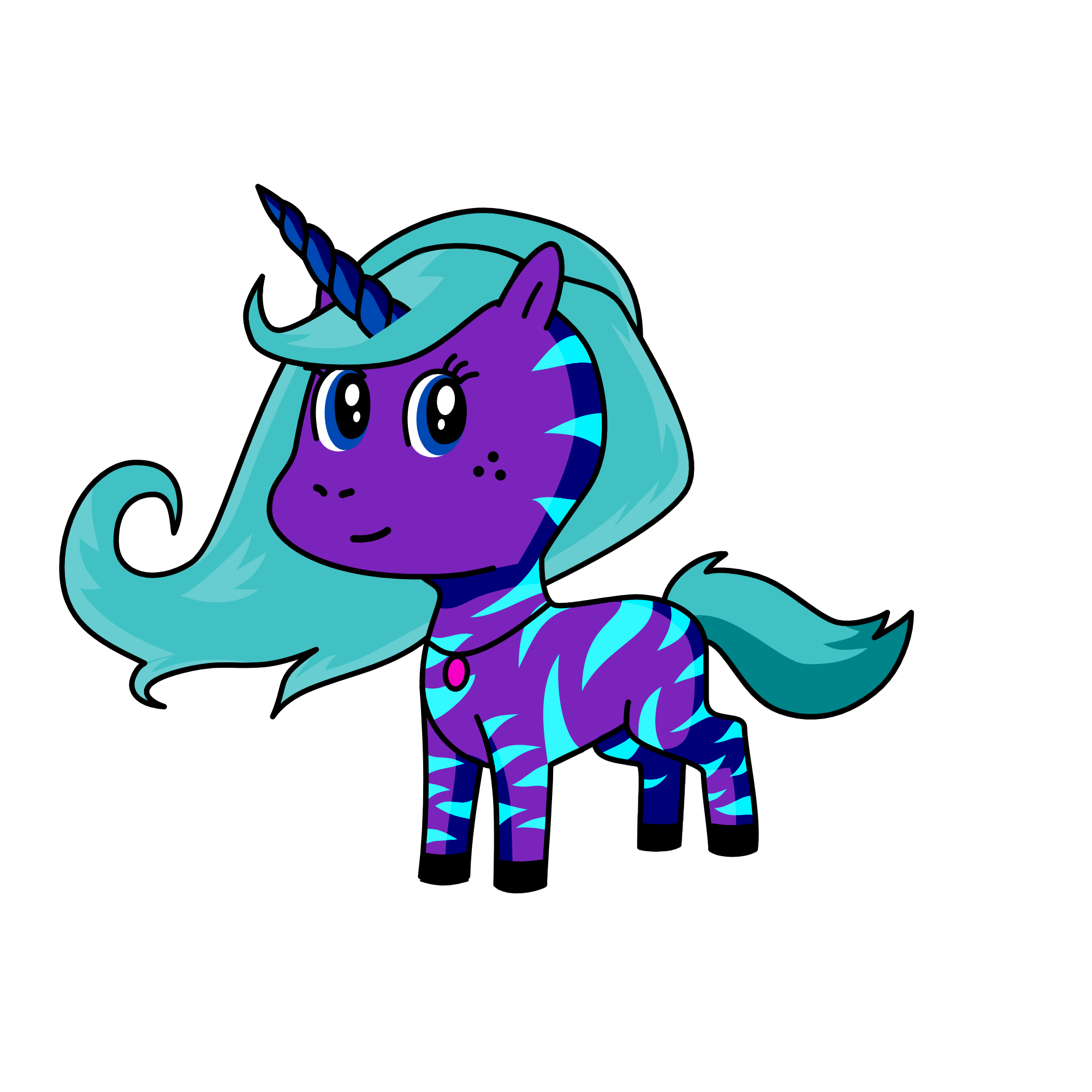 Tulip, the unicorn