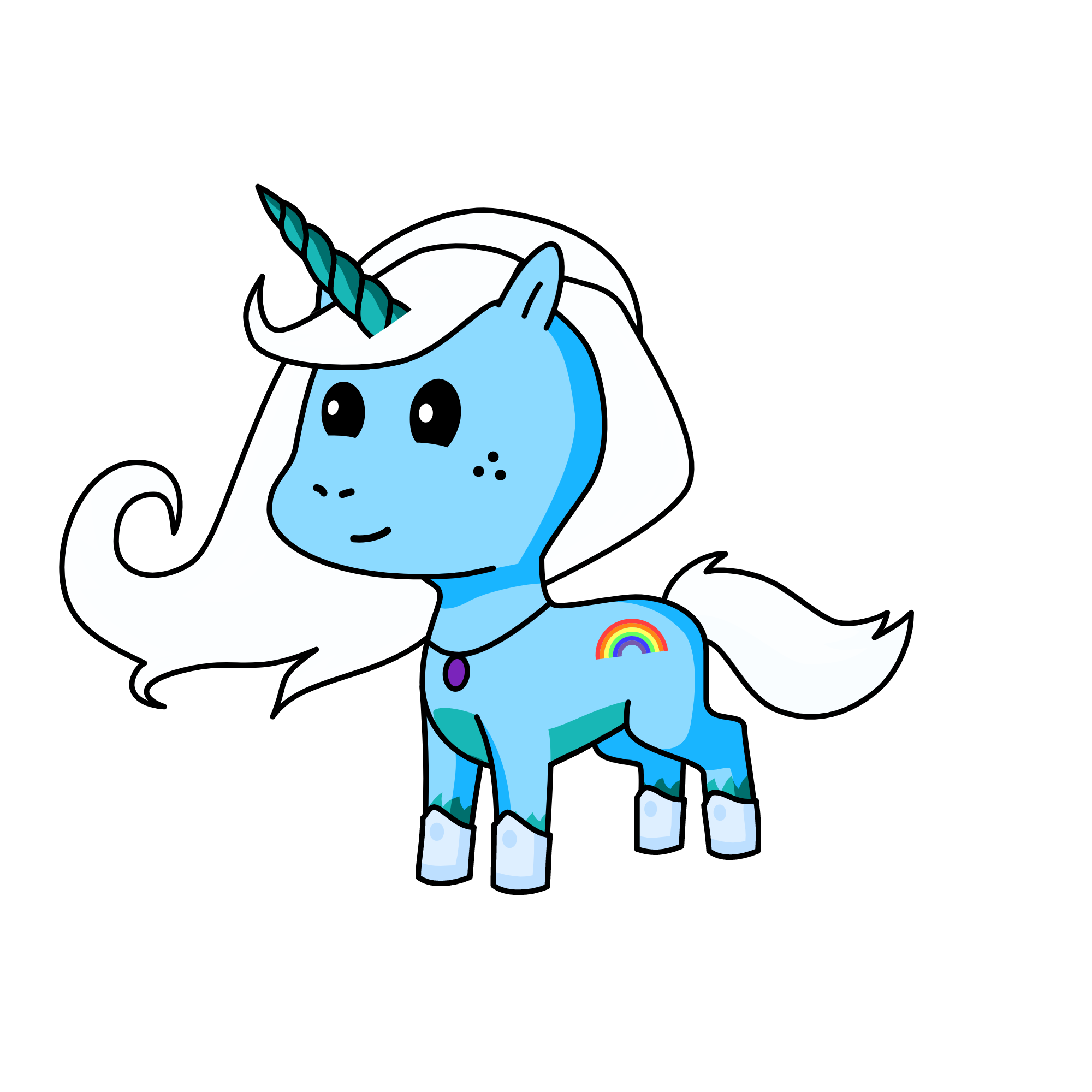 Sky, the unicorn