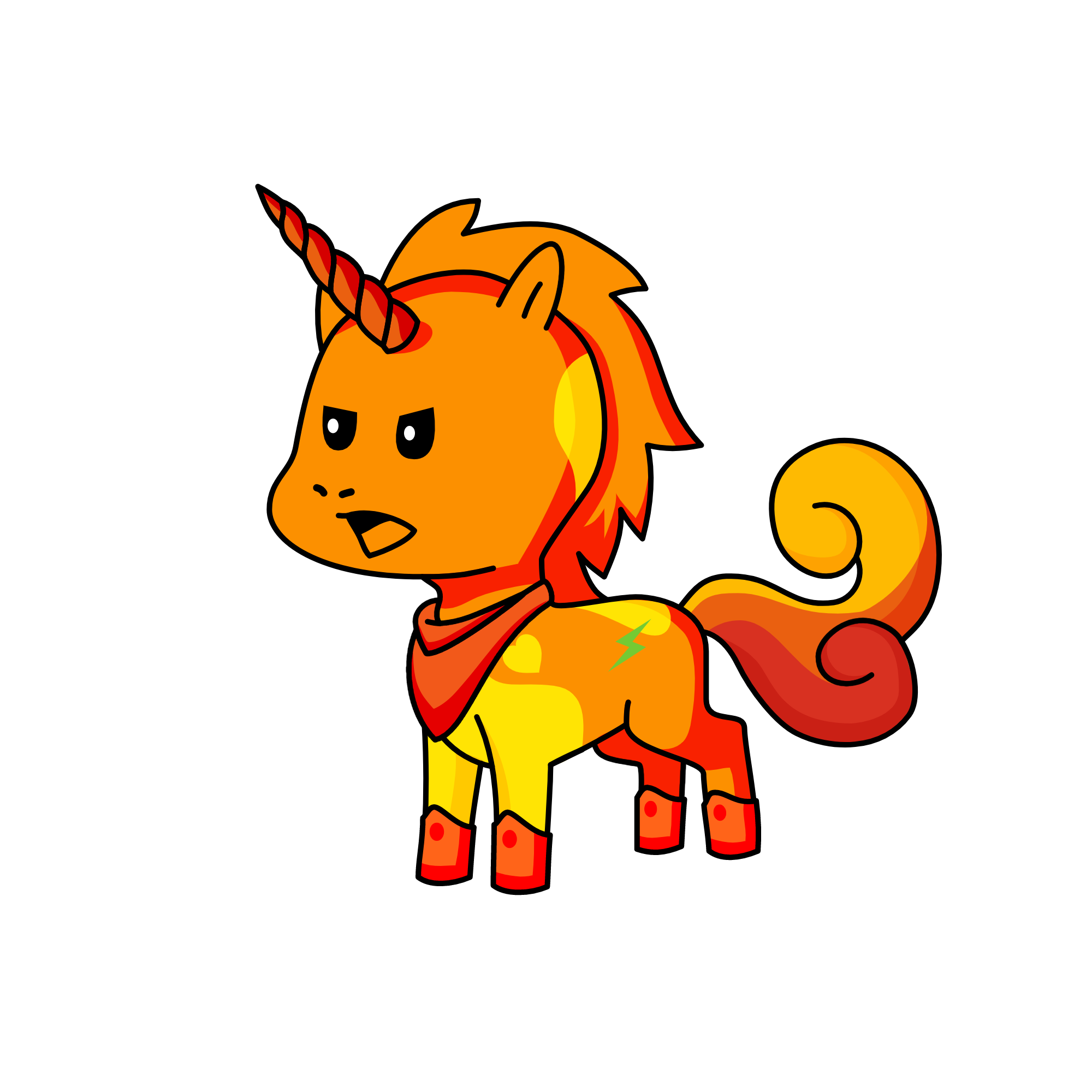 Firecorn, the unicorn