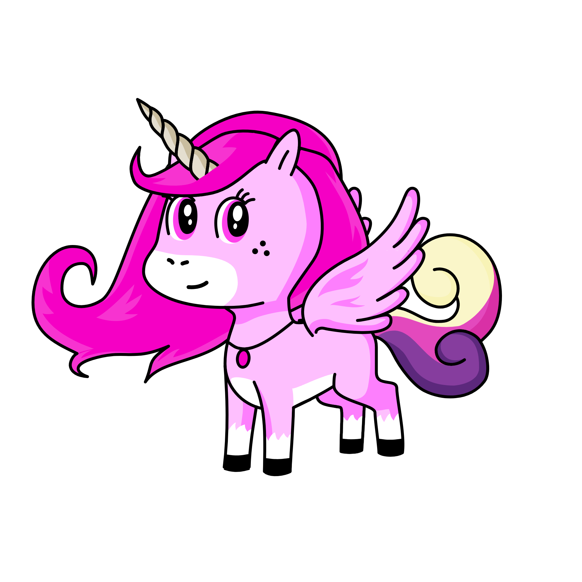 pinkilcious, the unicorn