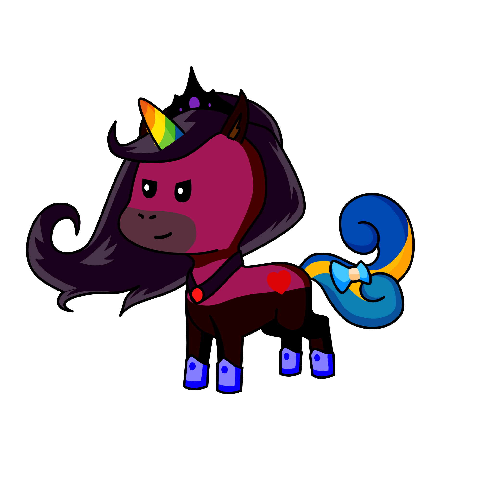 cutey mark, the unicorn