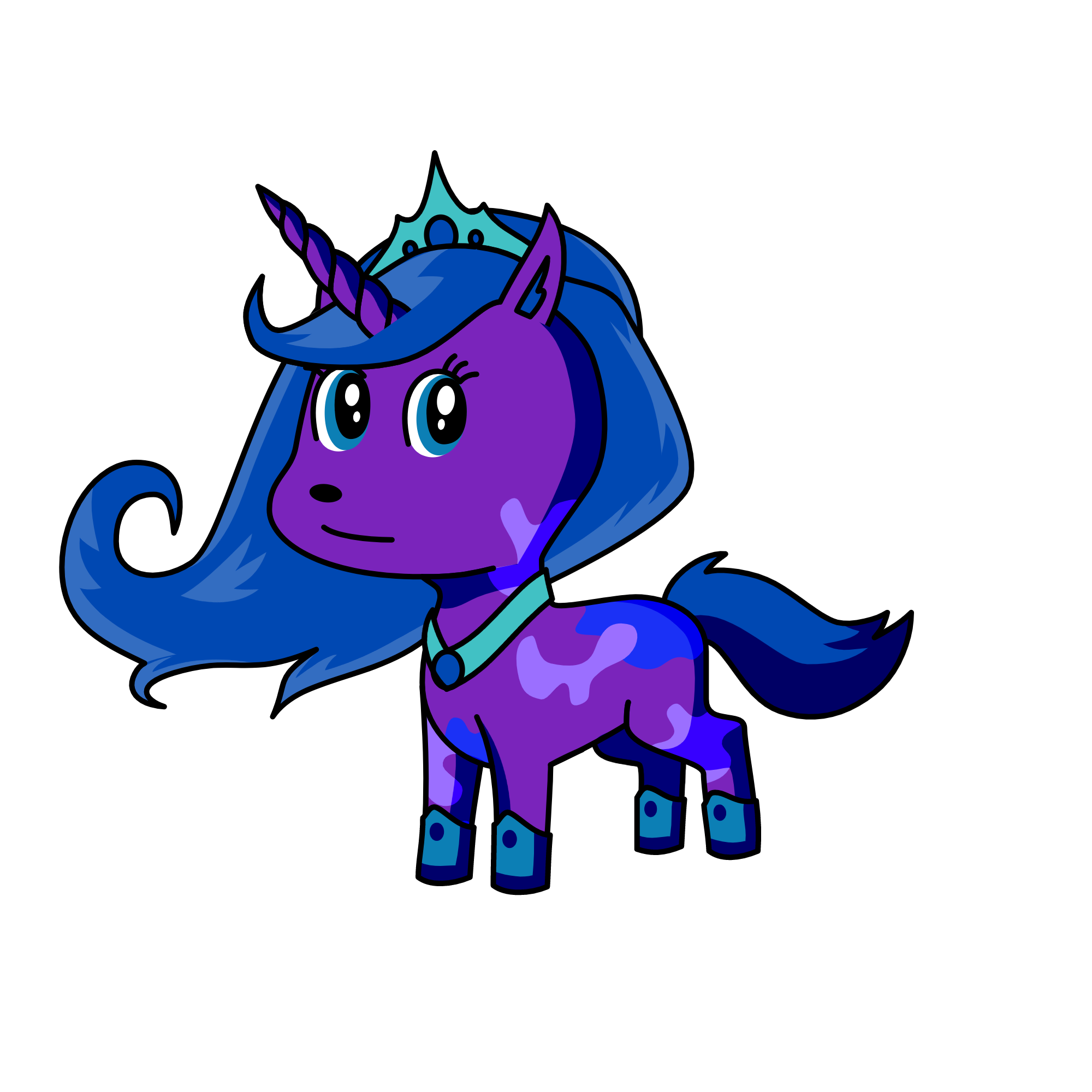 Princess Thunderstrong, the unicorn