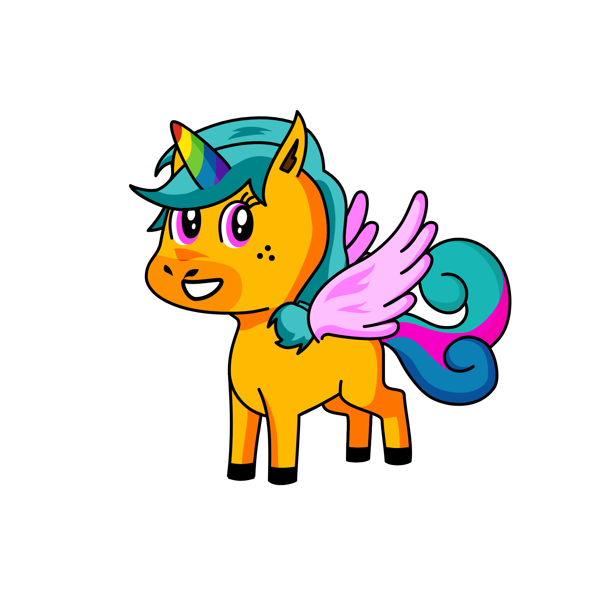 posiccle, the unicorn