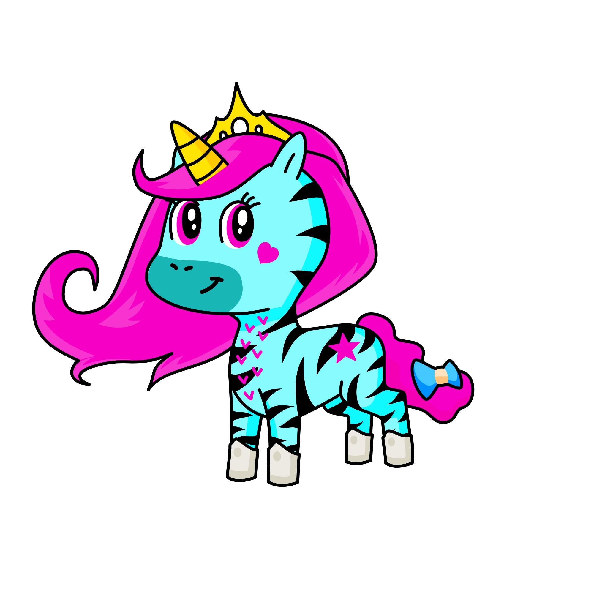 princesas, the unicorn