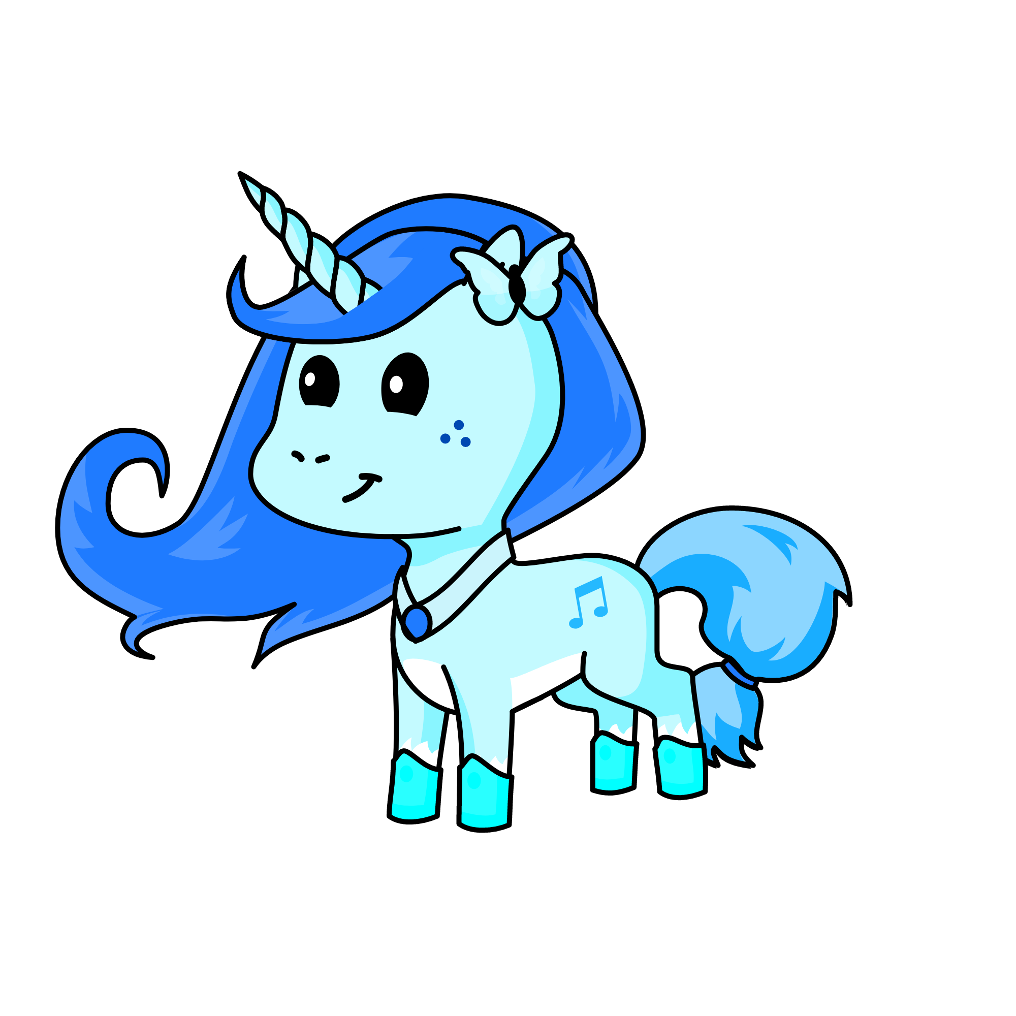 Skye, the unicorn