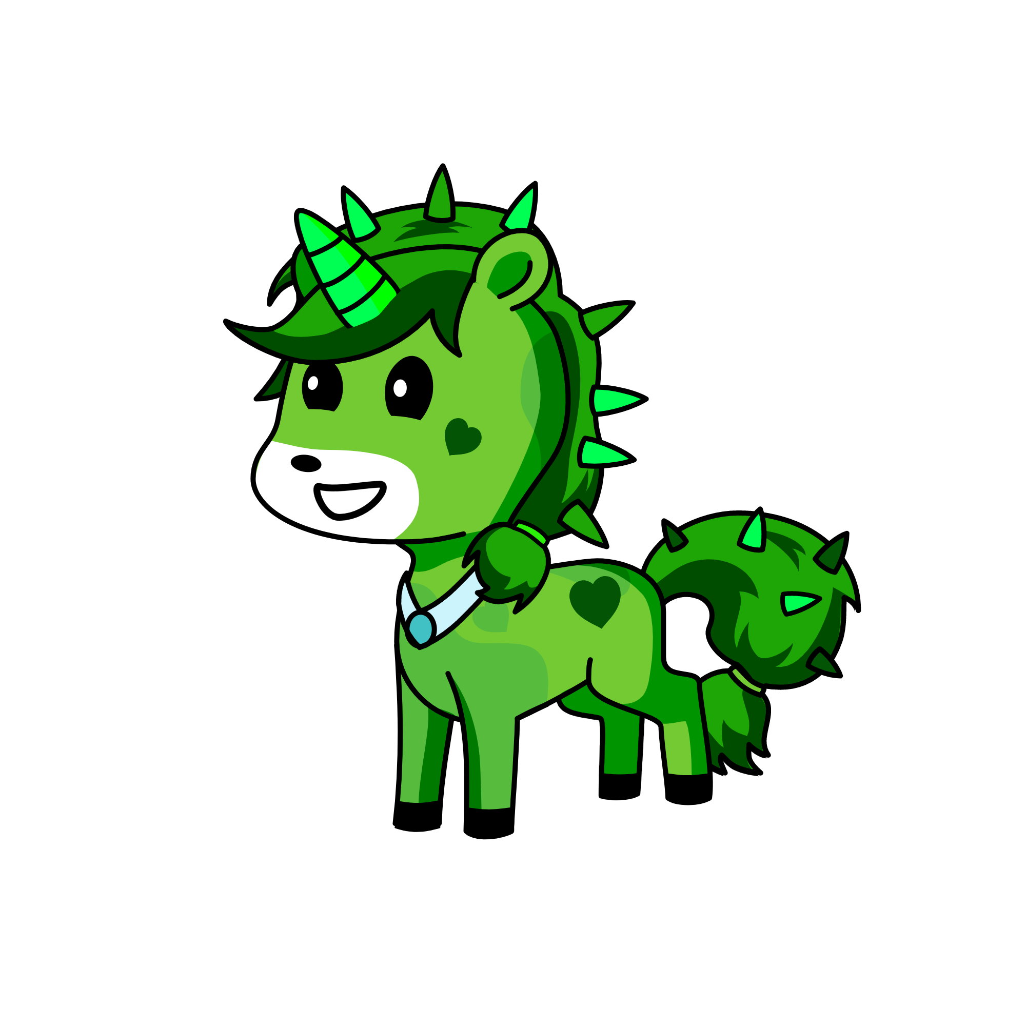 Leaf, the unicorn