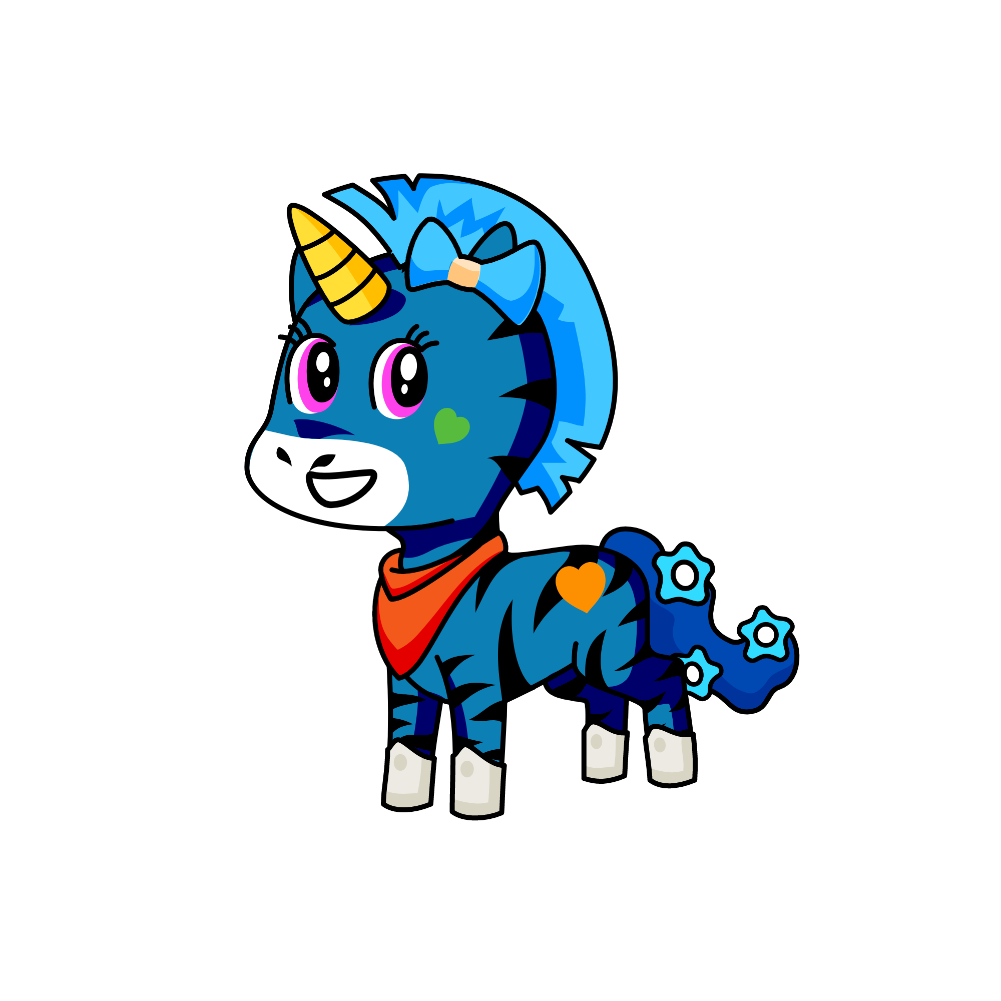 lindinha, the unicorn