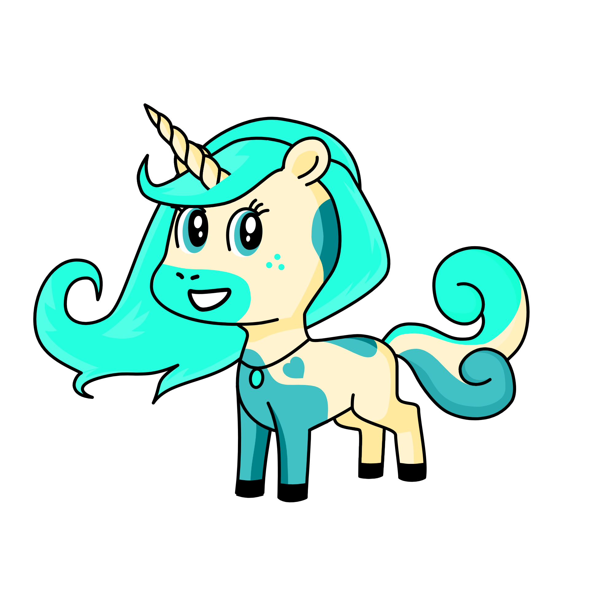 tropical, the unicorn