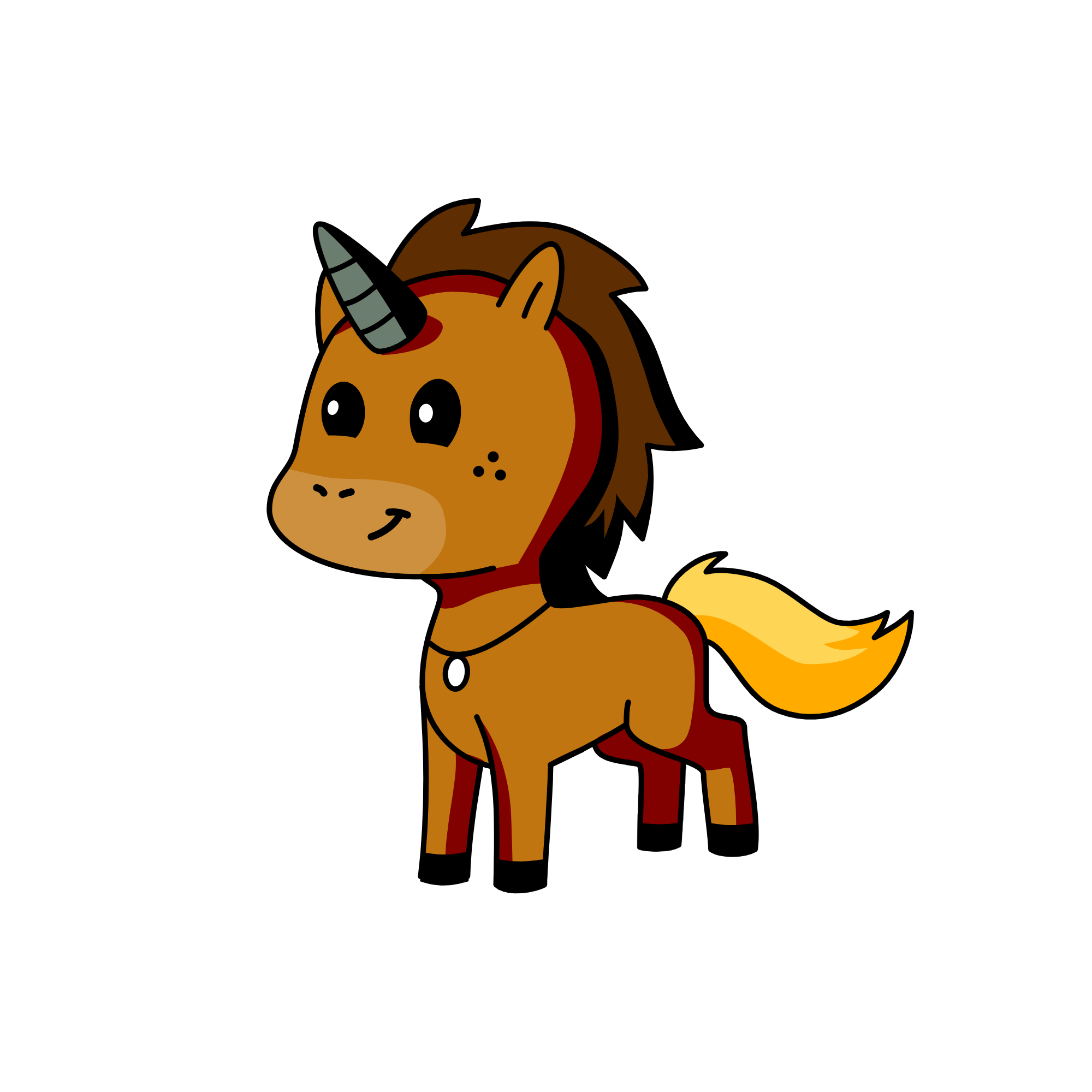 Spirit, the unicorn