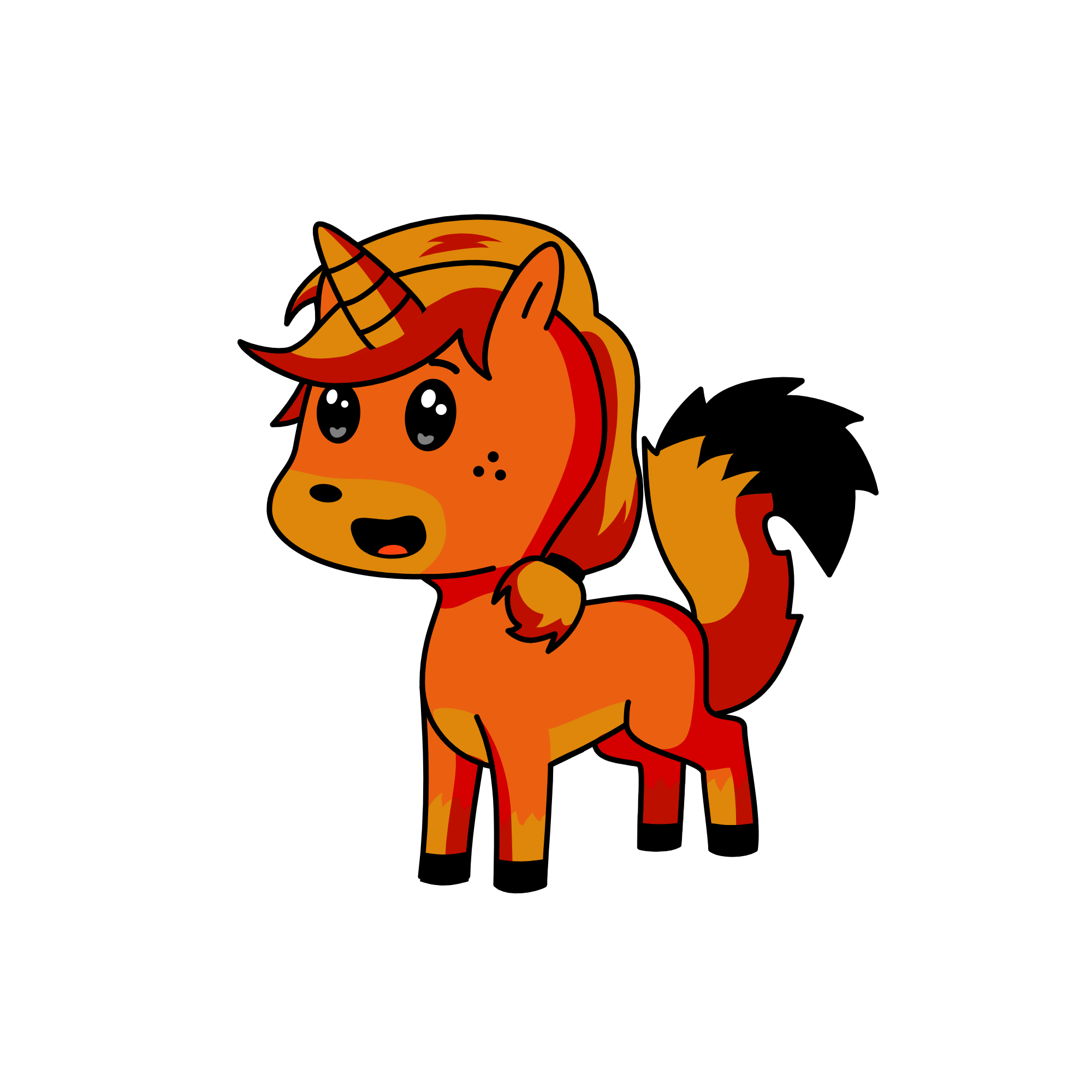 Uni🦄-Fox🦊, the unicorn