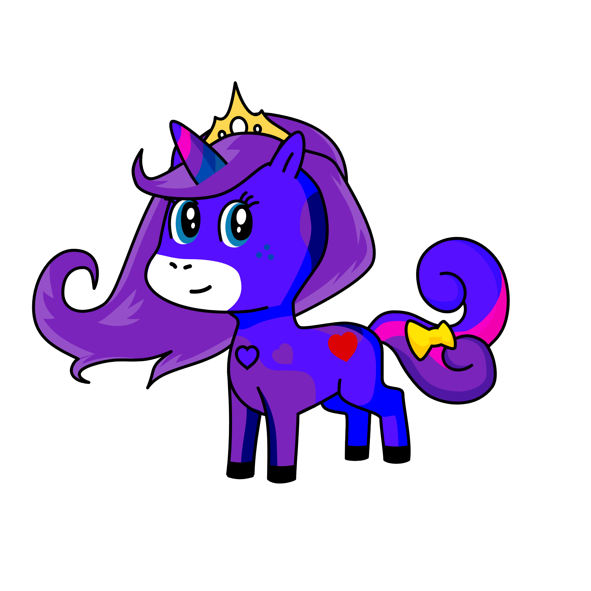 Luna, the unicorn
